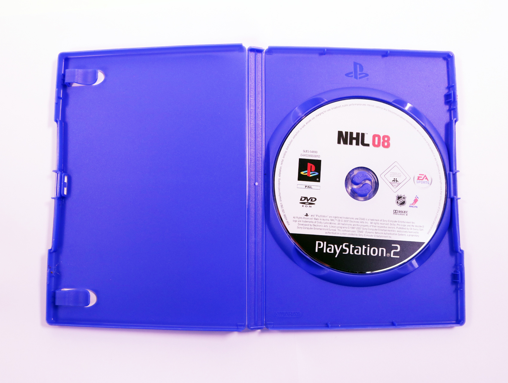PlayStation 2 - NHL 08 - productfoto 3