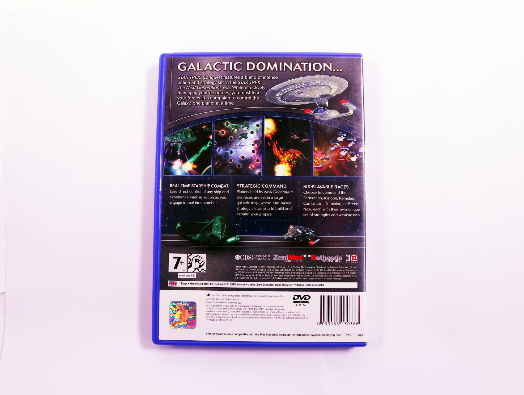PlayStation 2 - Star Trek: Conquest - productfoto 2