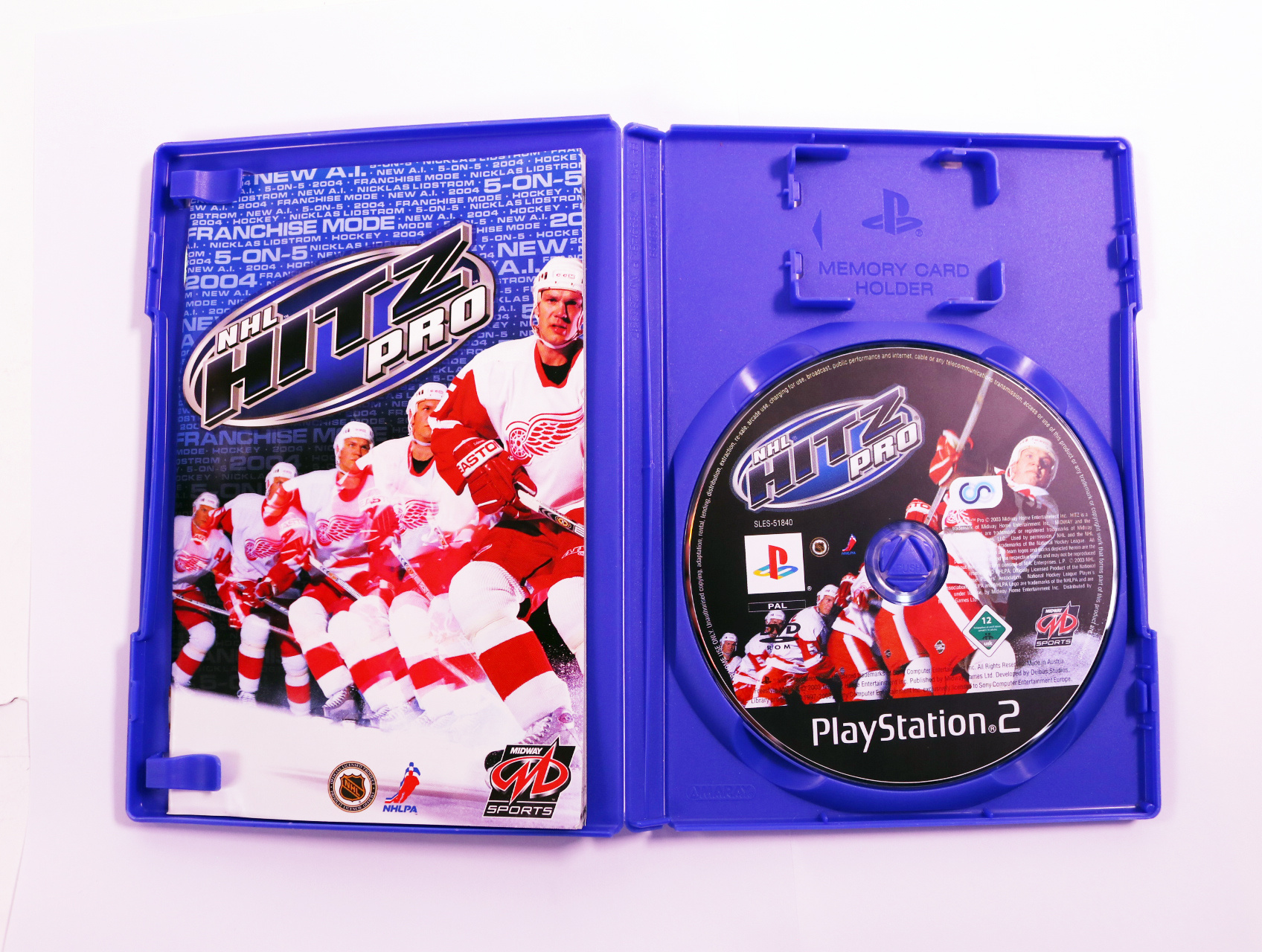 PlayStation 2 - NHL Hitz Pro - productfoto 2