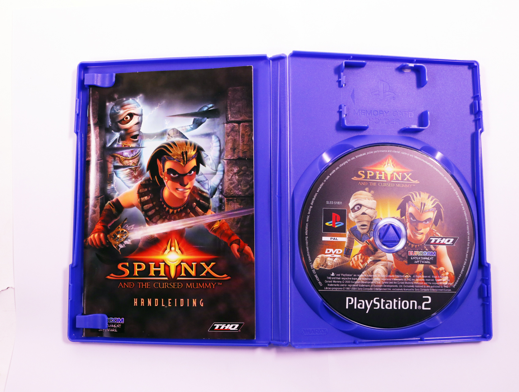 PlayStation 2 - Sphinx and the Cursed Mummy - productfoto 3