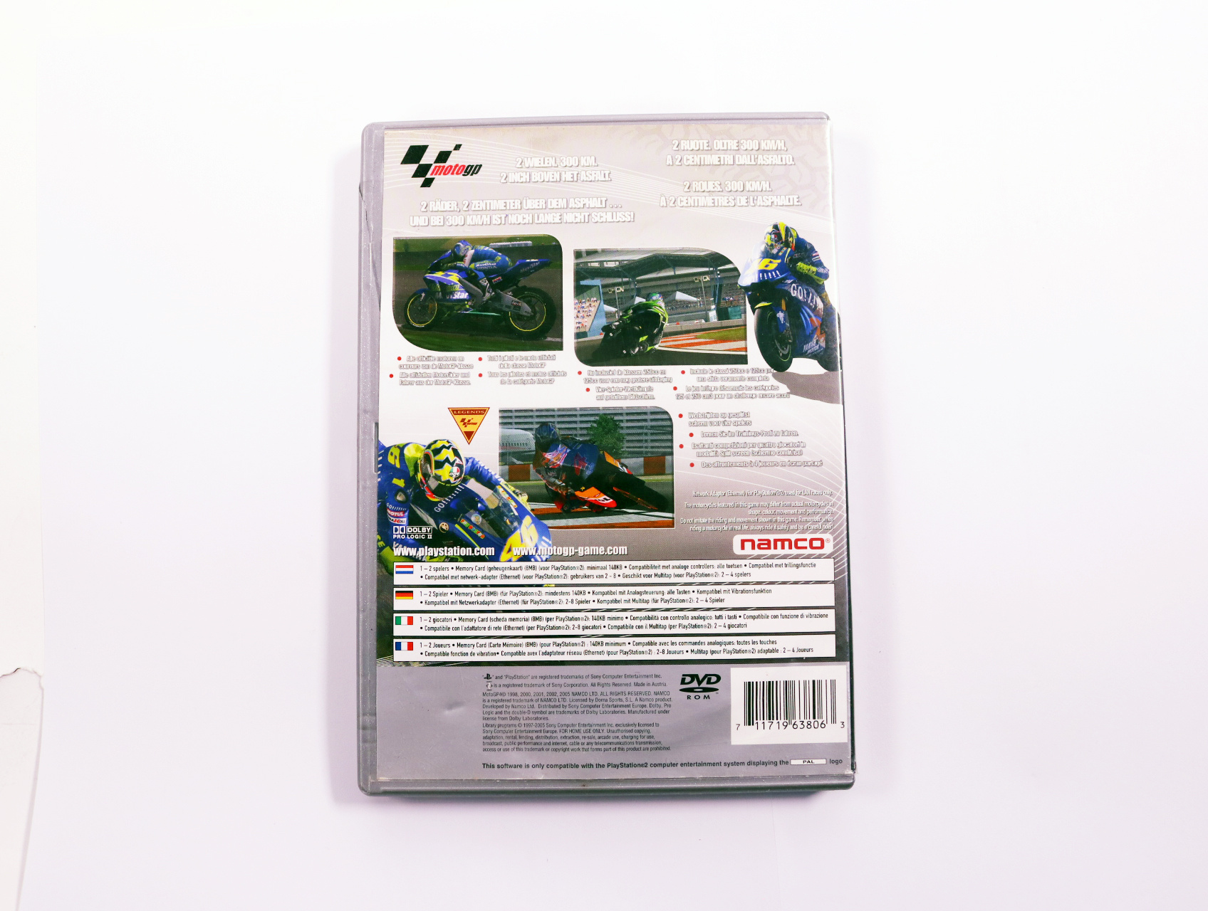 PlayStation 2 - MotoGP 4 [Platinum Hits] [No Manual]#1 - productfoto 2