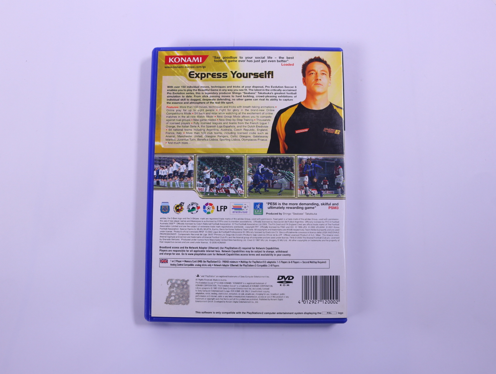 PlayStation 2 - Pro Evolution Soccer 6 - productfoto 2