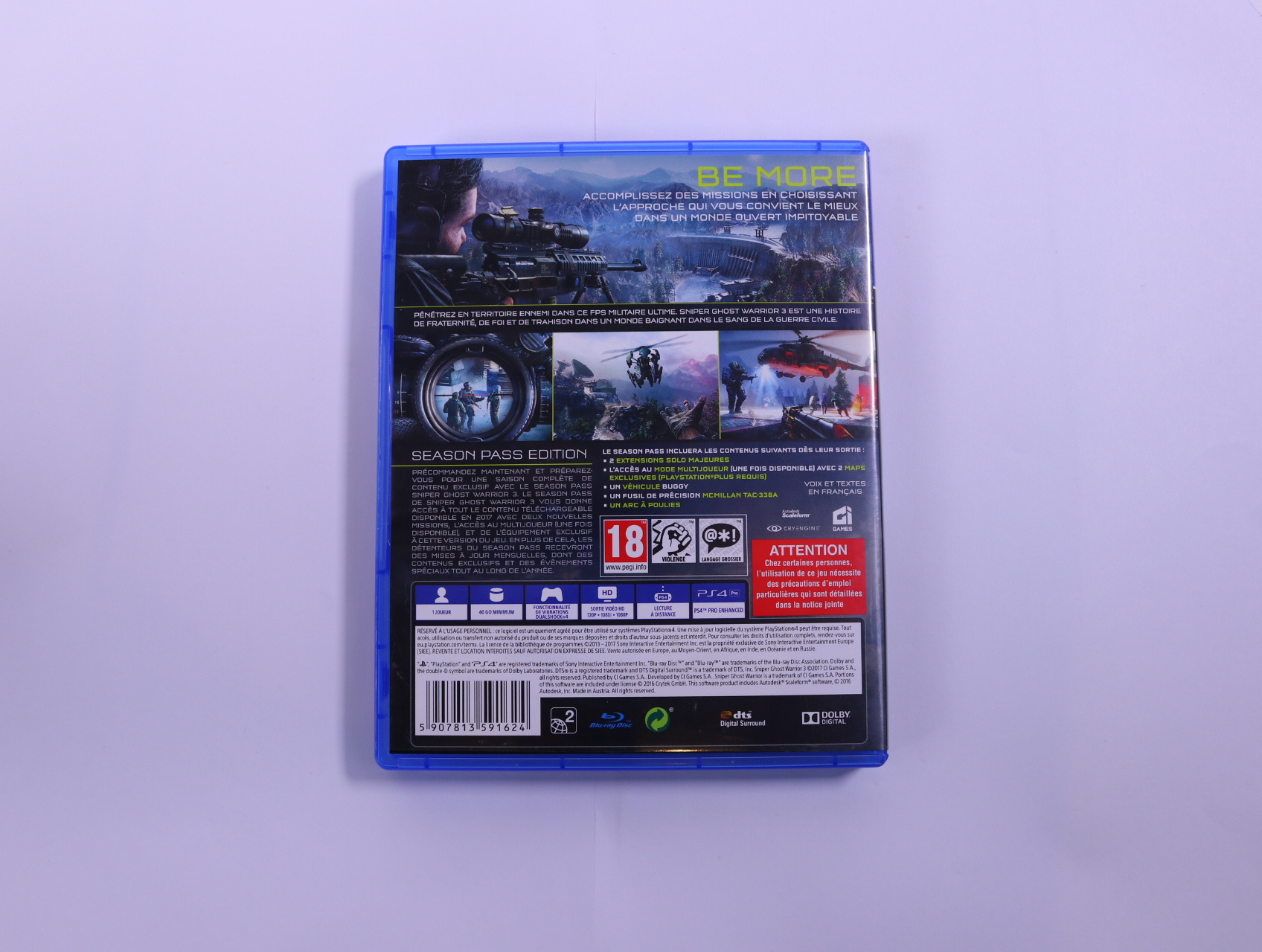 Playstation 4 - Sniper Ghost Warrior 3 - productfoto 2