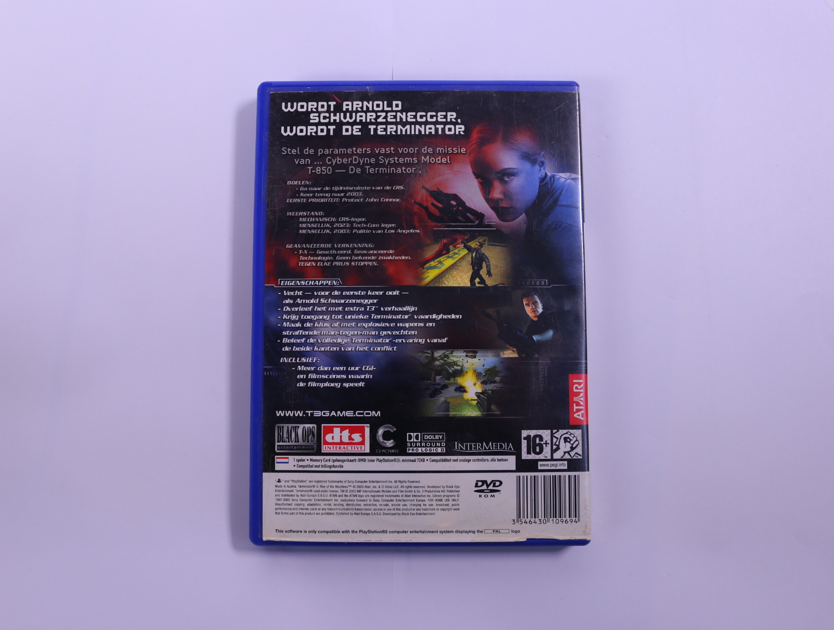 PlayStation 2 - Terminator 3: Rise of the Machines - productfoto 2