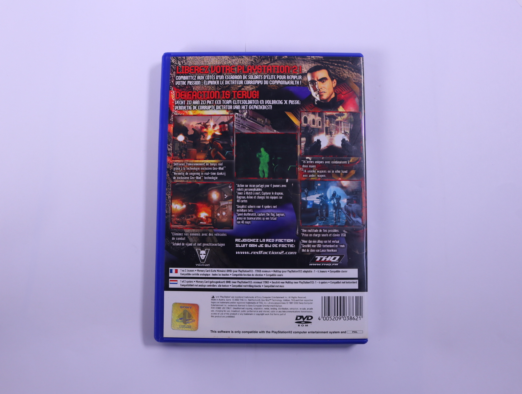 PlayStation 2 - Red Faction II - productfoto 2