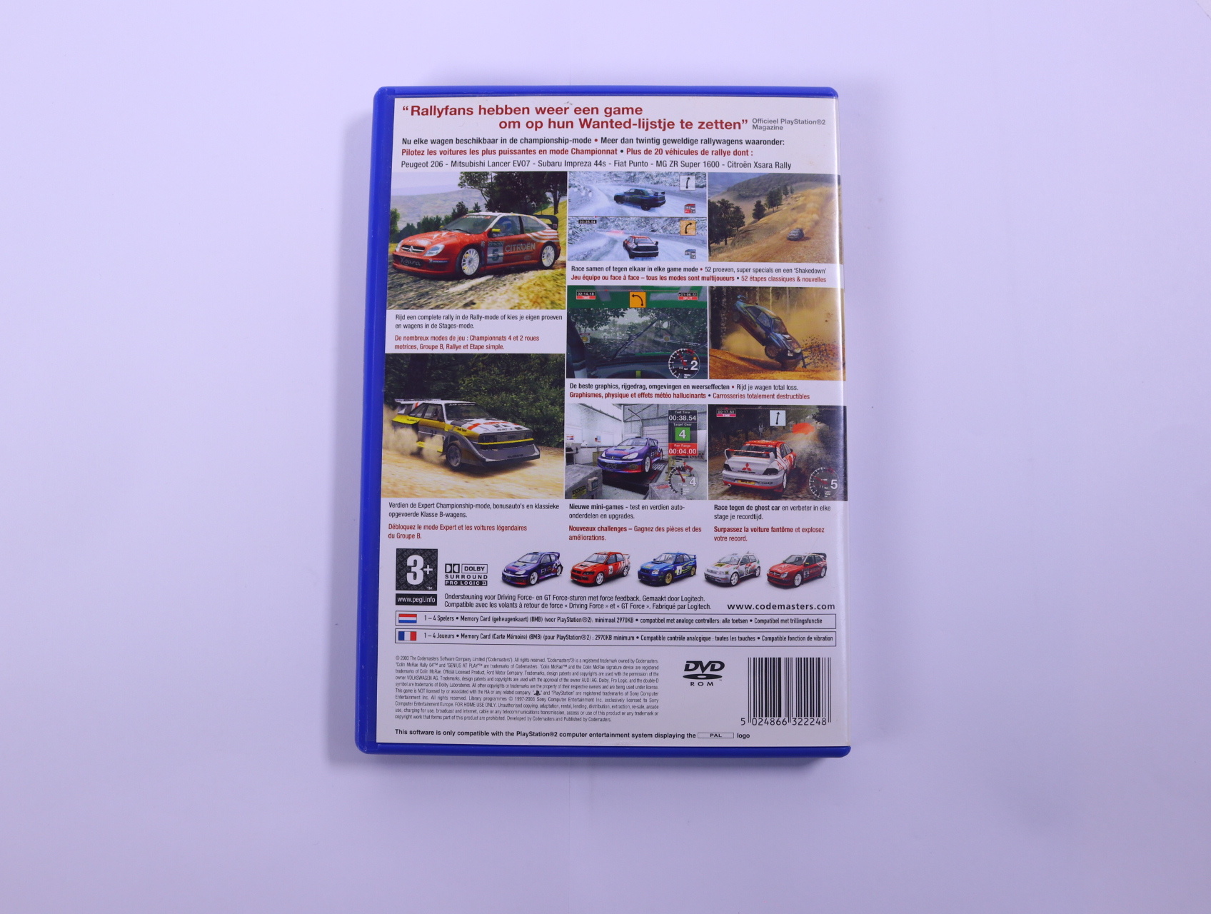 PlayStation 2 - Colin McRae Rally 04 - productfoto 2