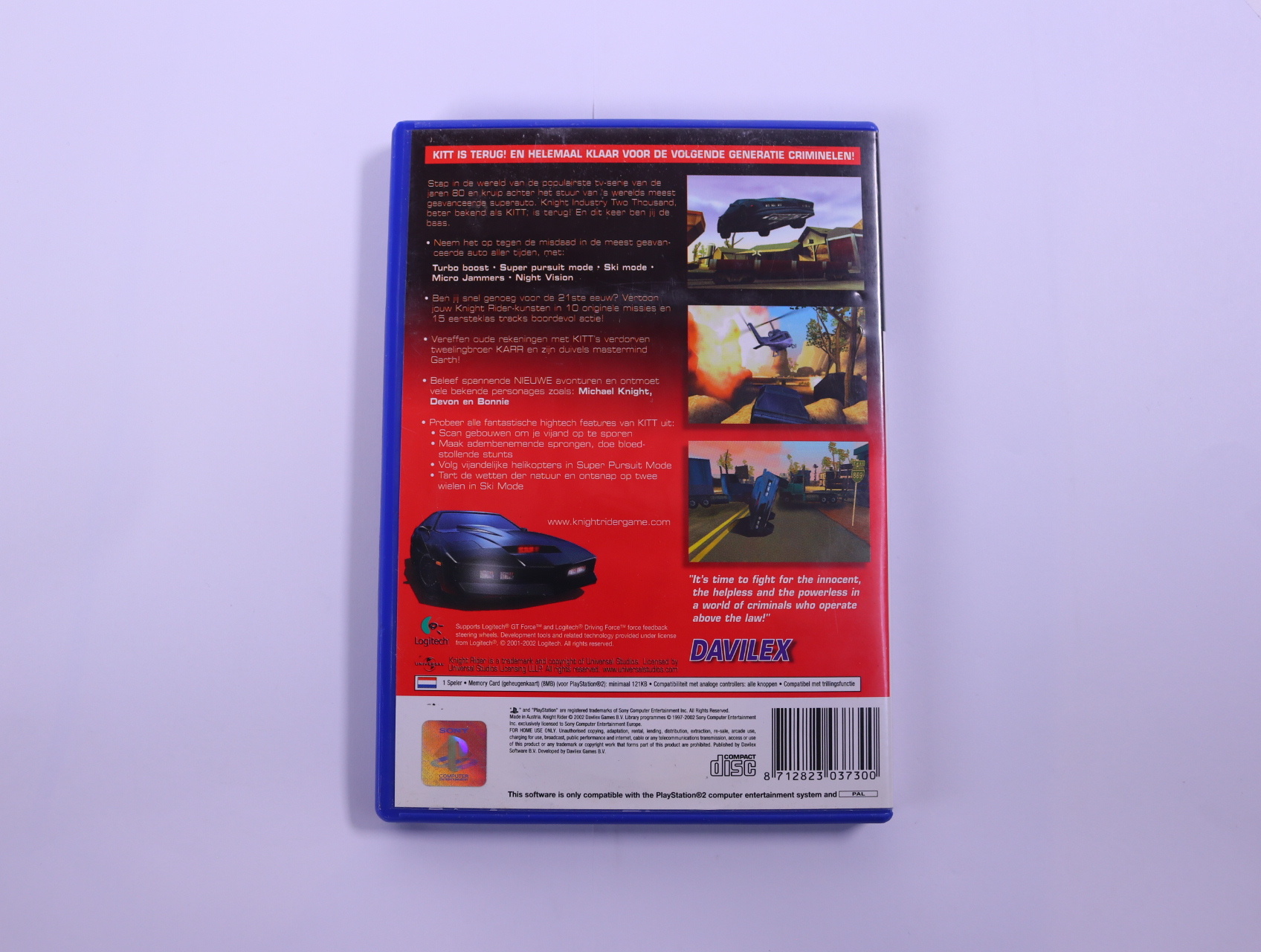 PlayStation 2 - Knight Rider - productfoto 2