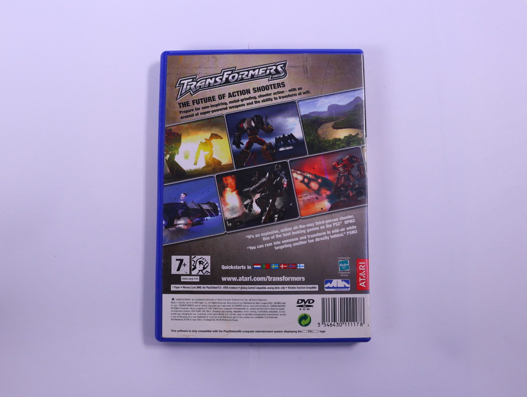 PlayStation 2 - Transformers [No Manual] - productfoto 2