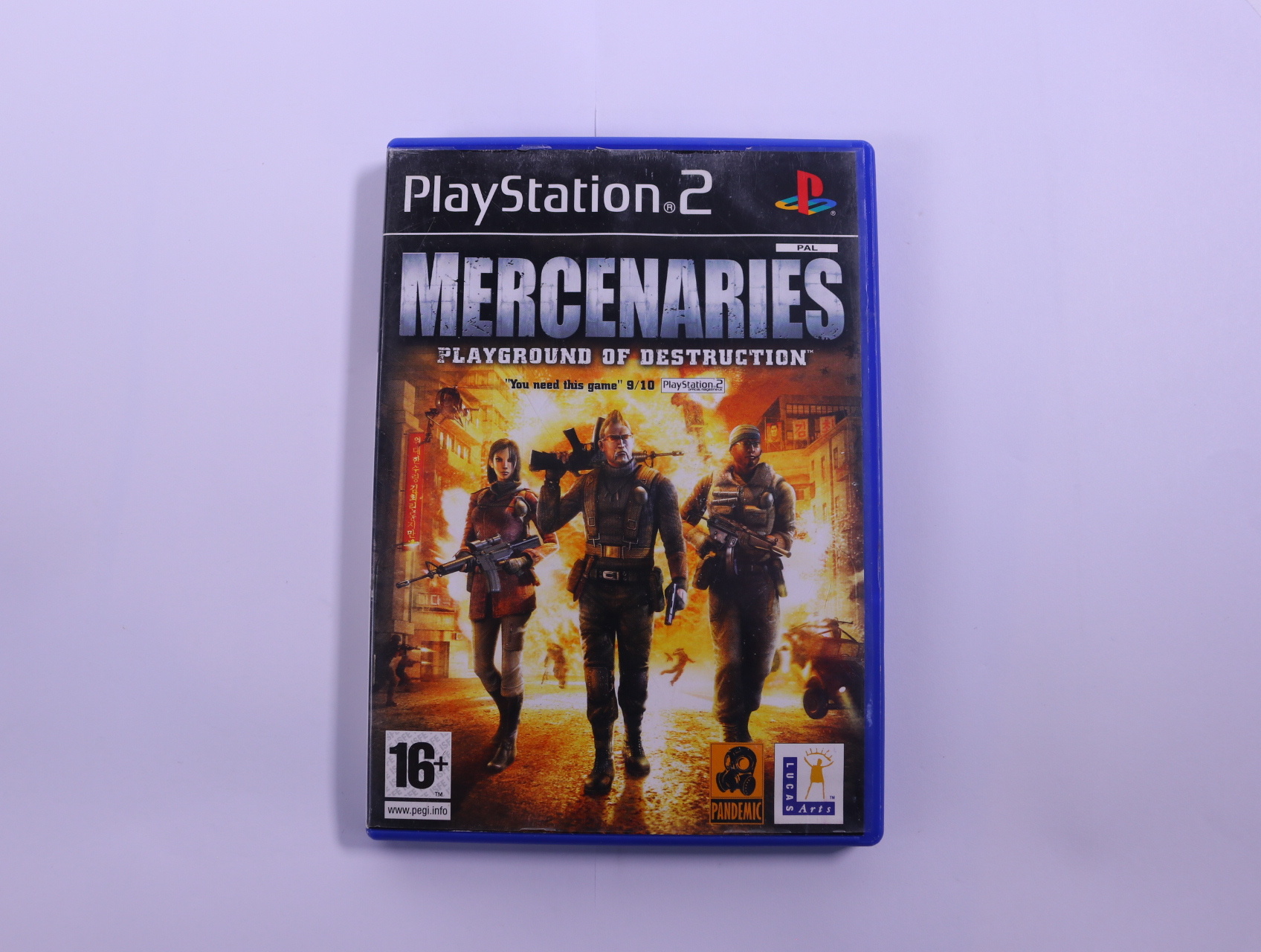 PlayStation 2 - Mercenaries: Playground of Destruction [No Manual]