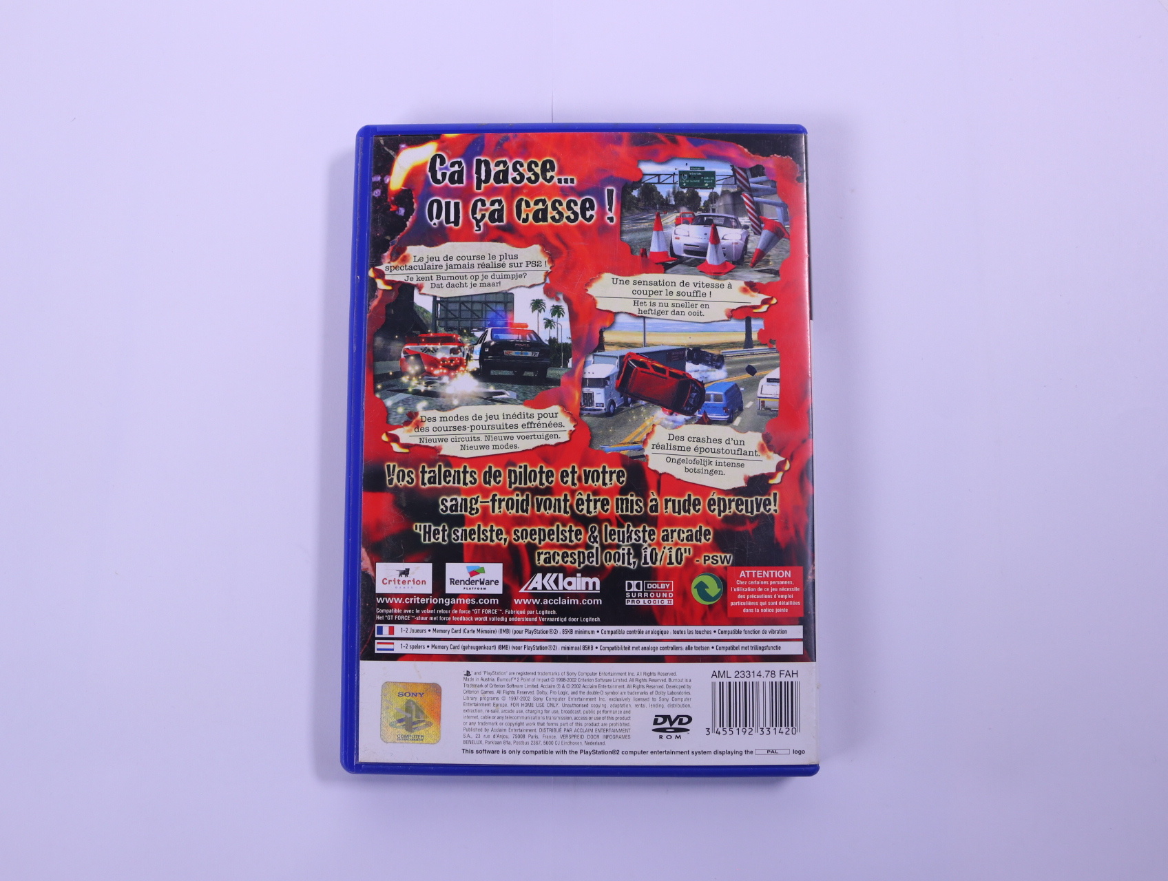 PlayStation 2 - Burnout 2: Point of Impact - productfoto 3