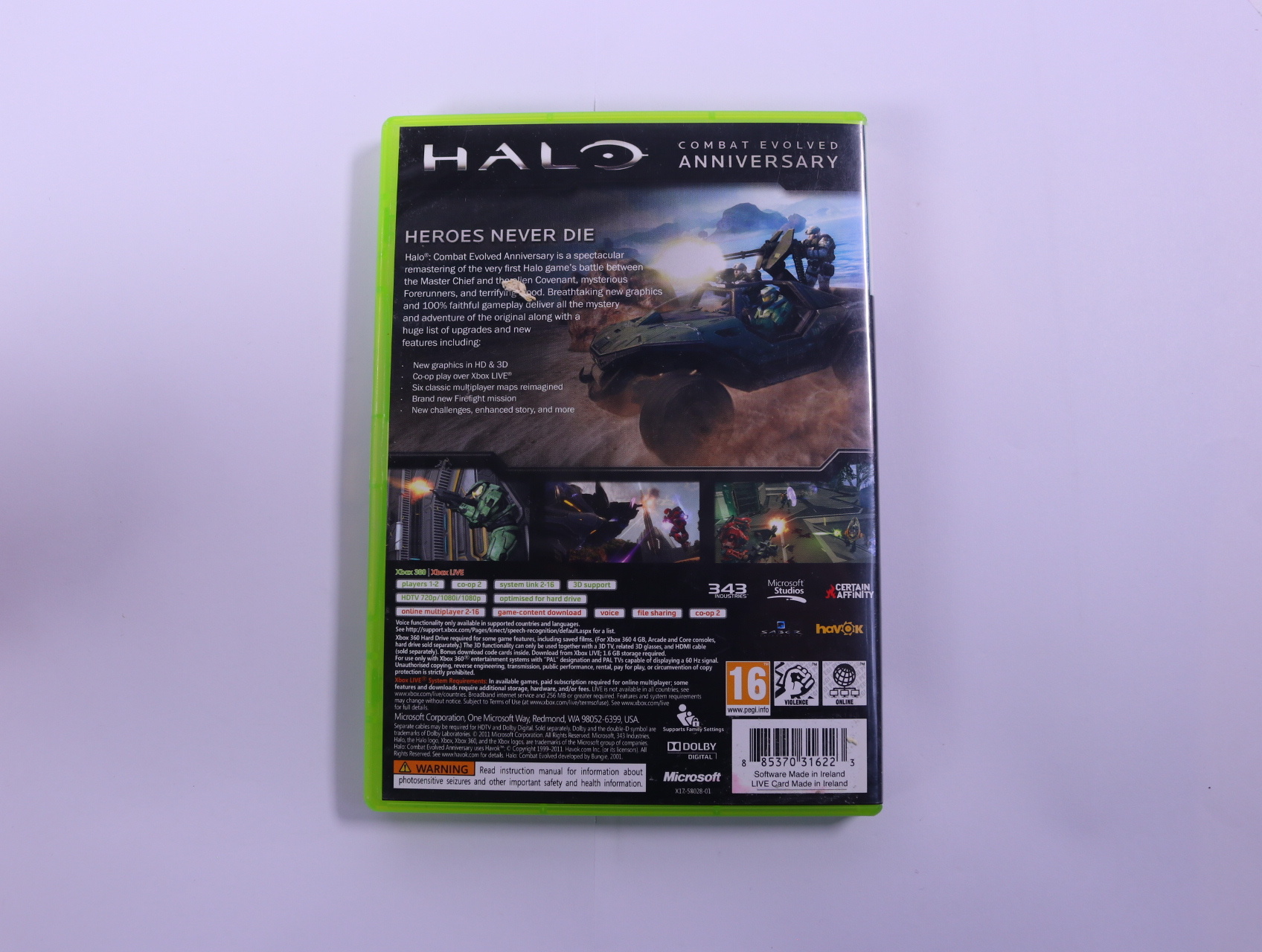 Xbox 360 - Halo: Combat Evolved Anniversary - productfoto 2