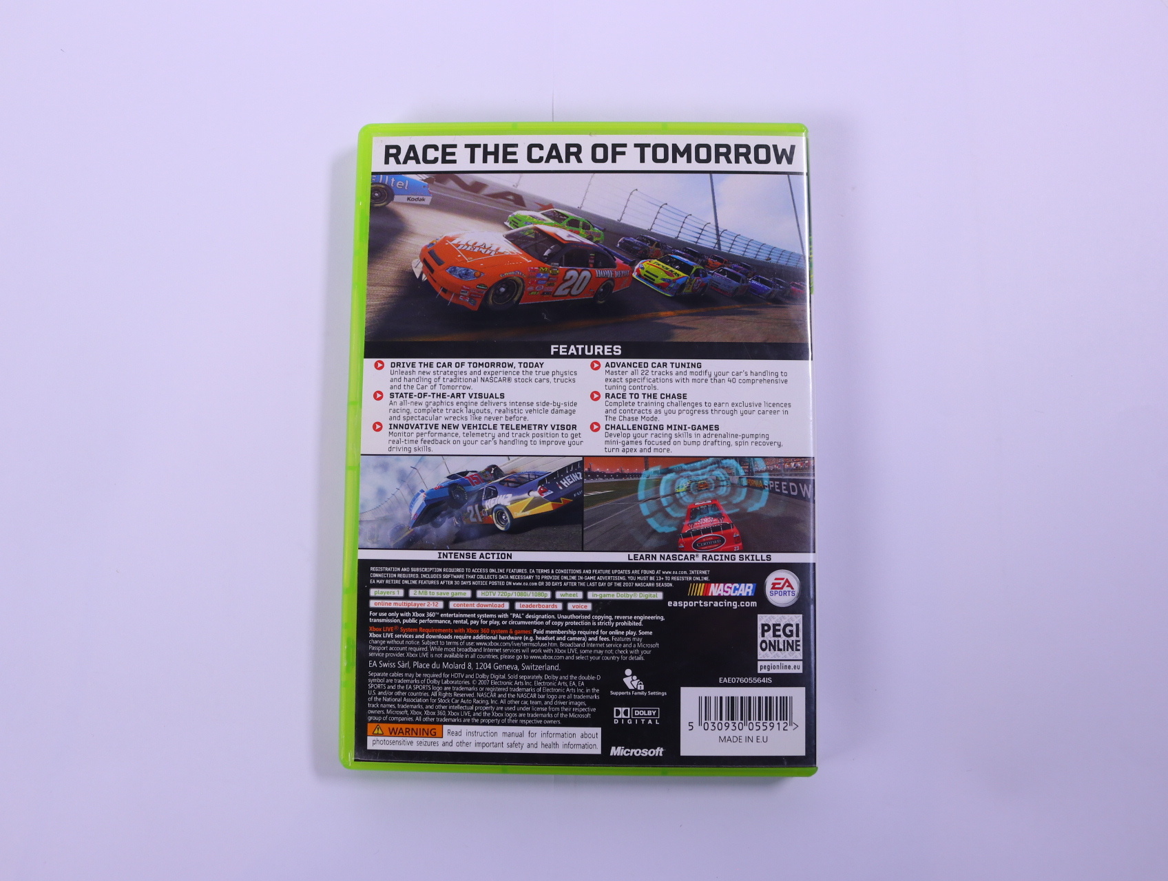 Xbox 360 - Nascar 08 - productfoto 2