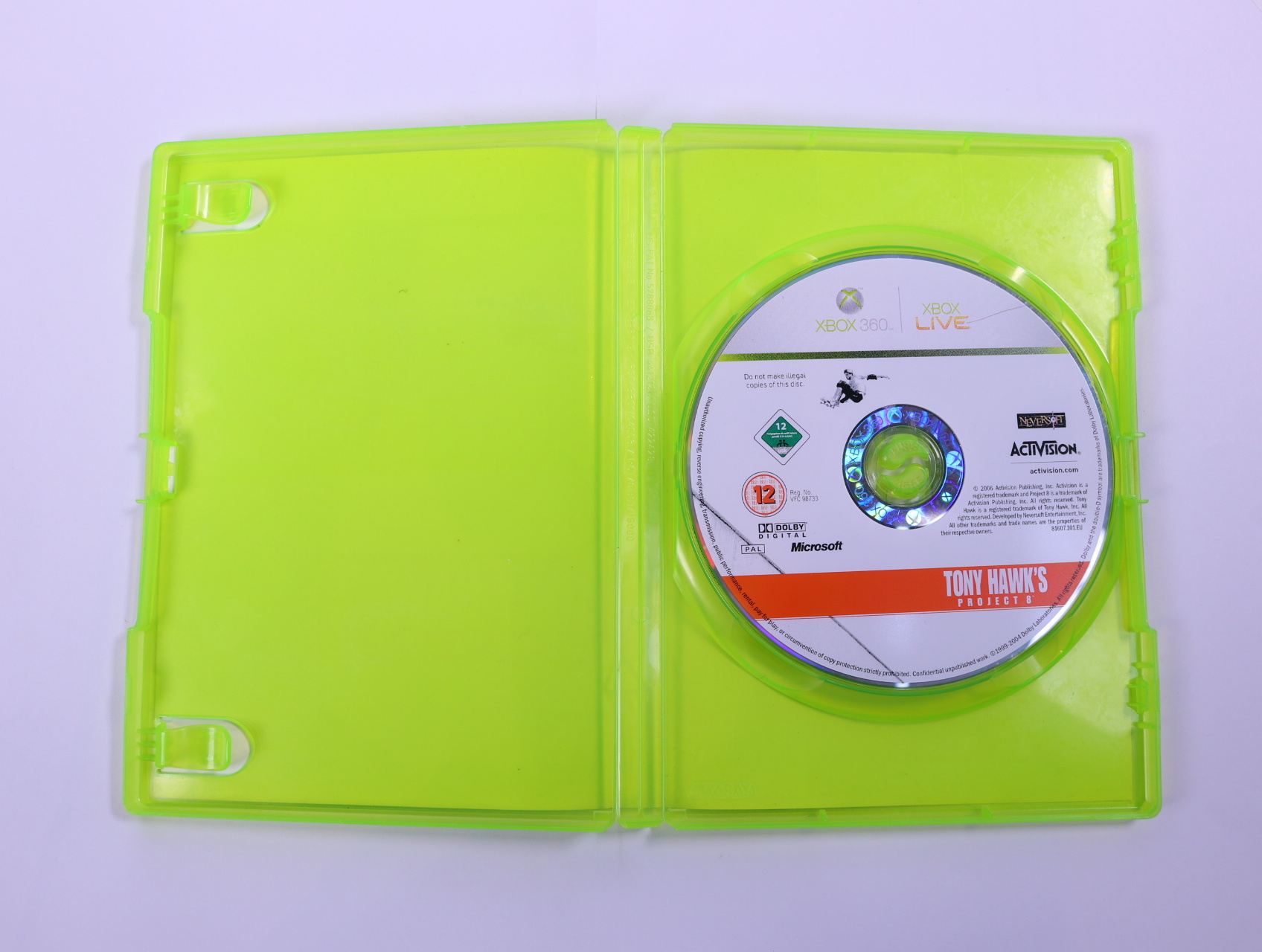 Xbox 360 - Tony Hawk's Project 8 - productfoto 3