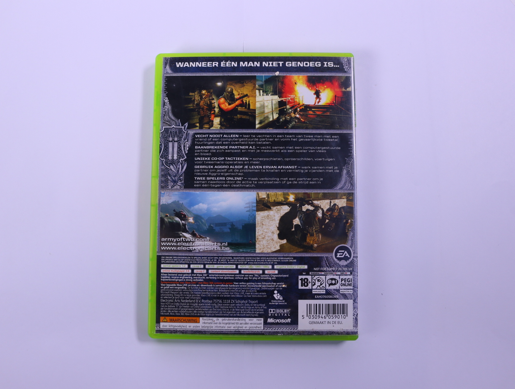 Xbox 360 - Army of Two - productfoto 2