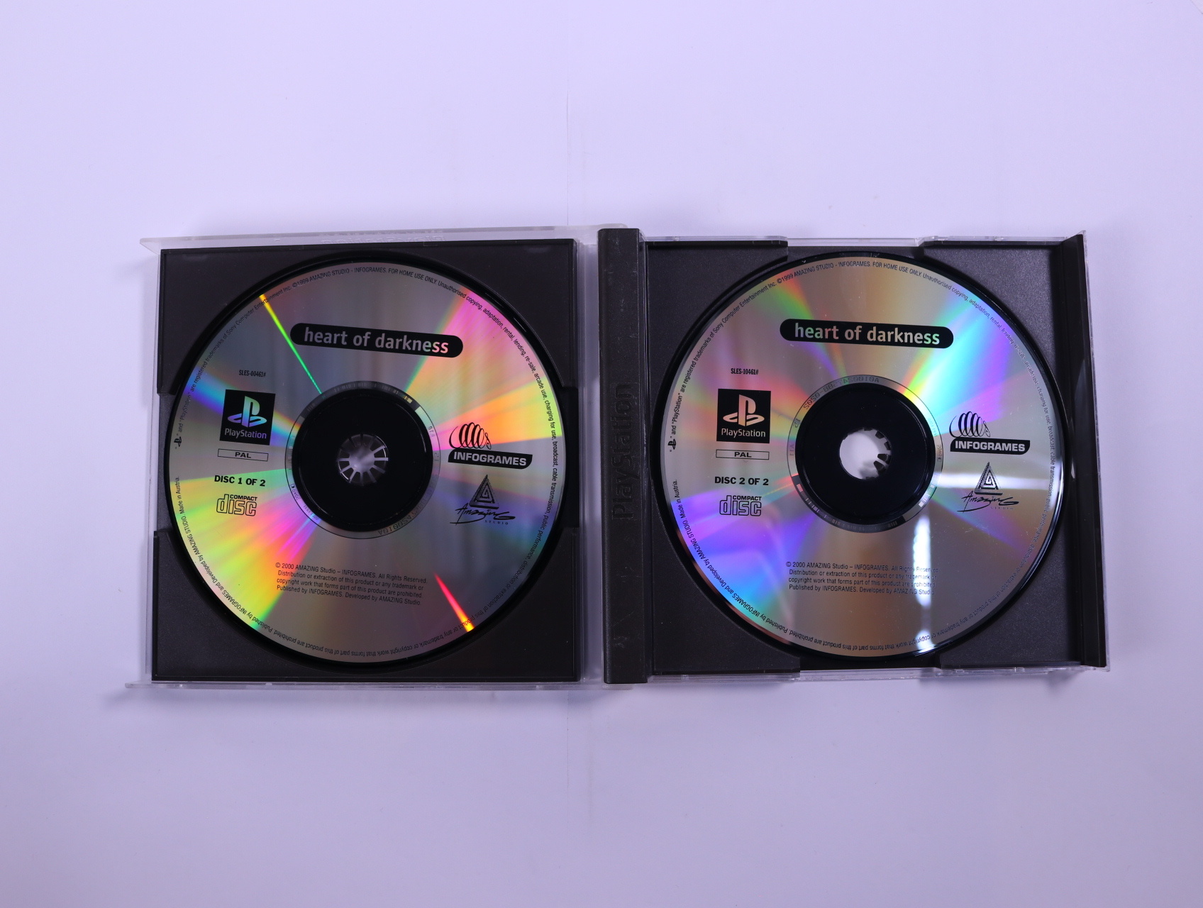PlayStation 1 - Heart of Darkness [No Manual]
