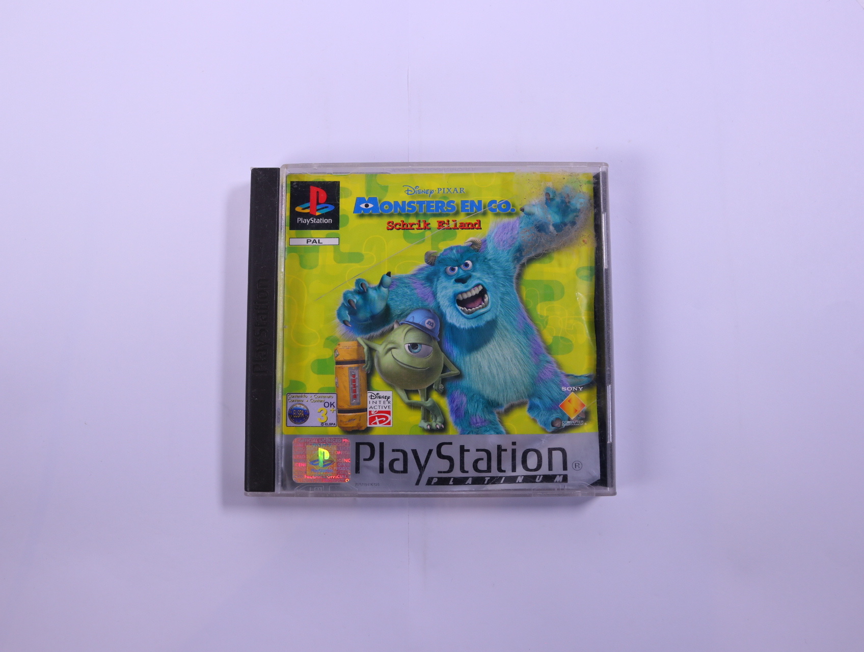 PlayStation 1 - Monsters en Co Schrik Eiland [Platinum]