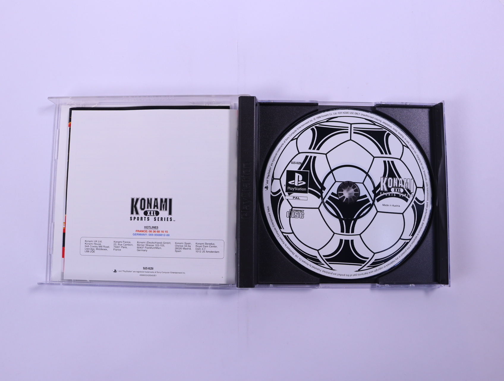 PlayStation 1 - International Superstar Soccer Pro 98 - productfoto 3