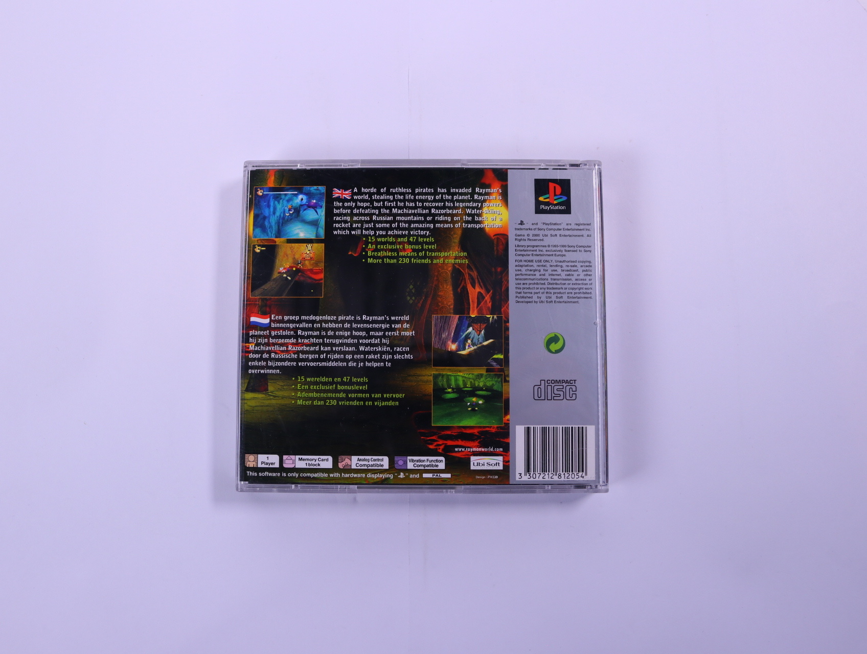 PlayStation 1 - Rayman 2 [Platinum] - productfoto 2
