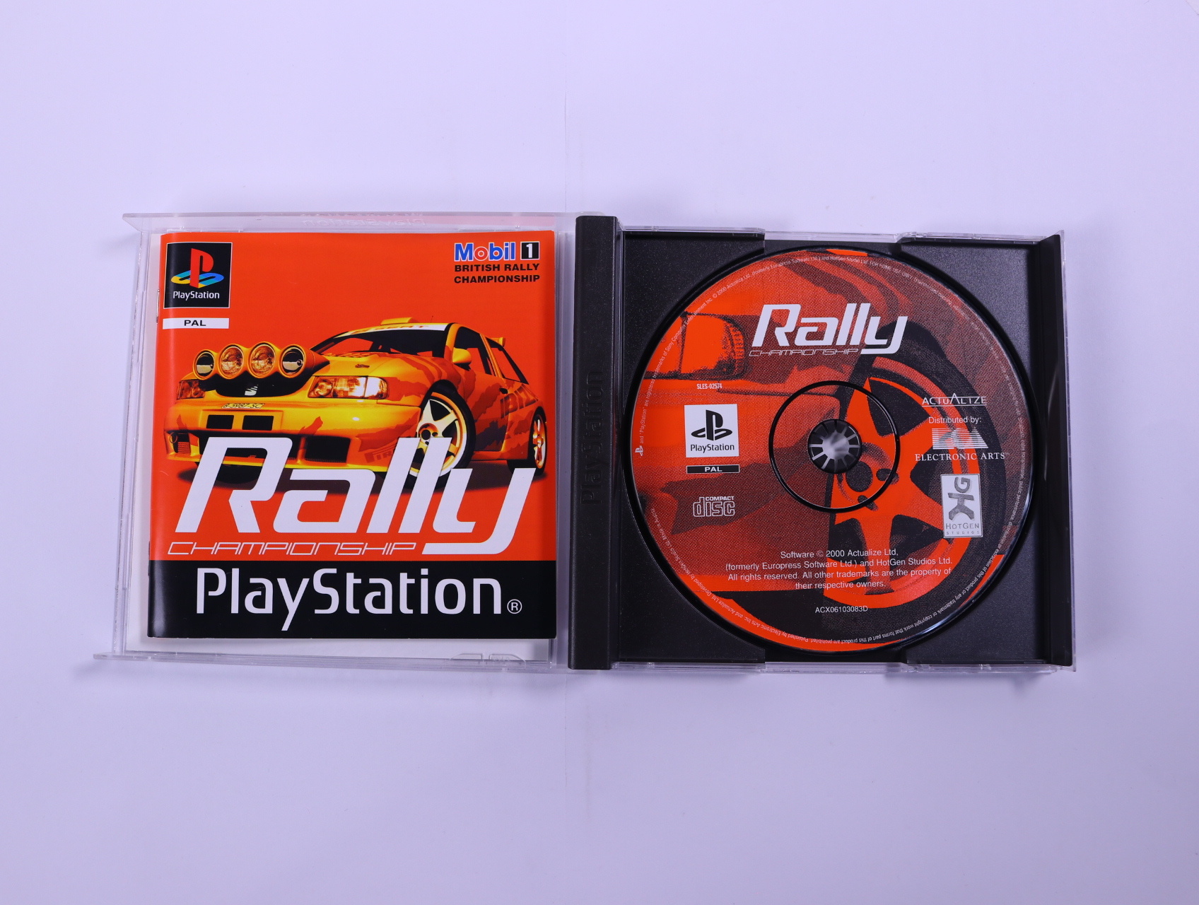 PlayStation 1 - Rally Championship - productfoto 3
