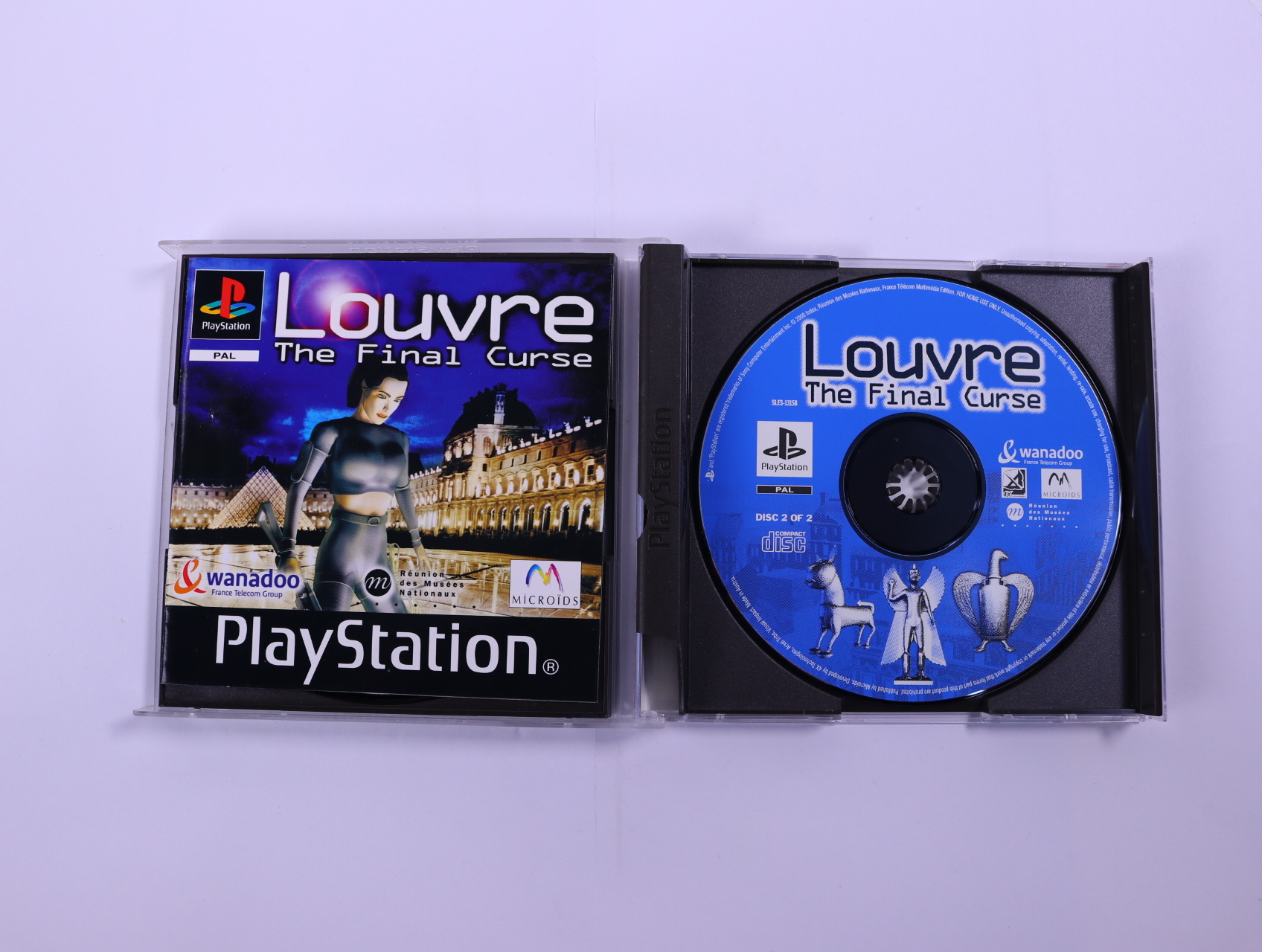 PlayStation 1 - Louvre: The Final Curse - productfoto 4
