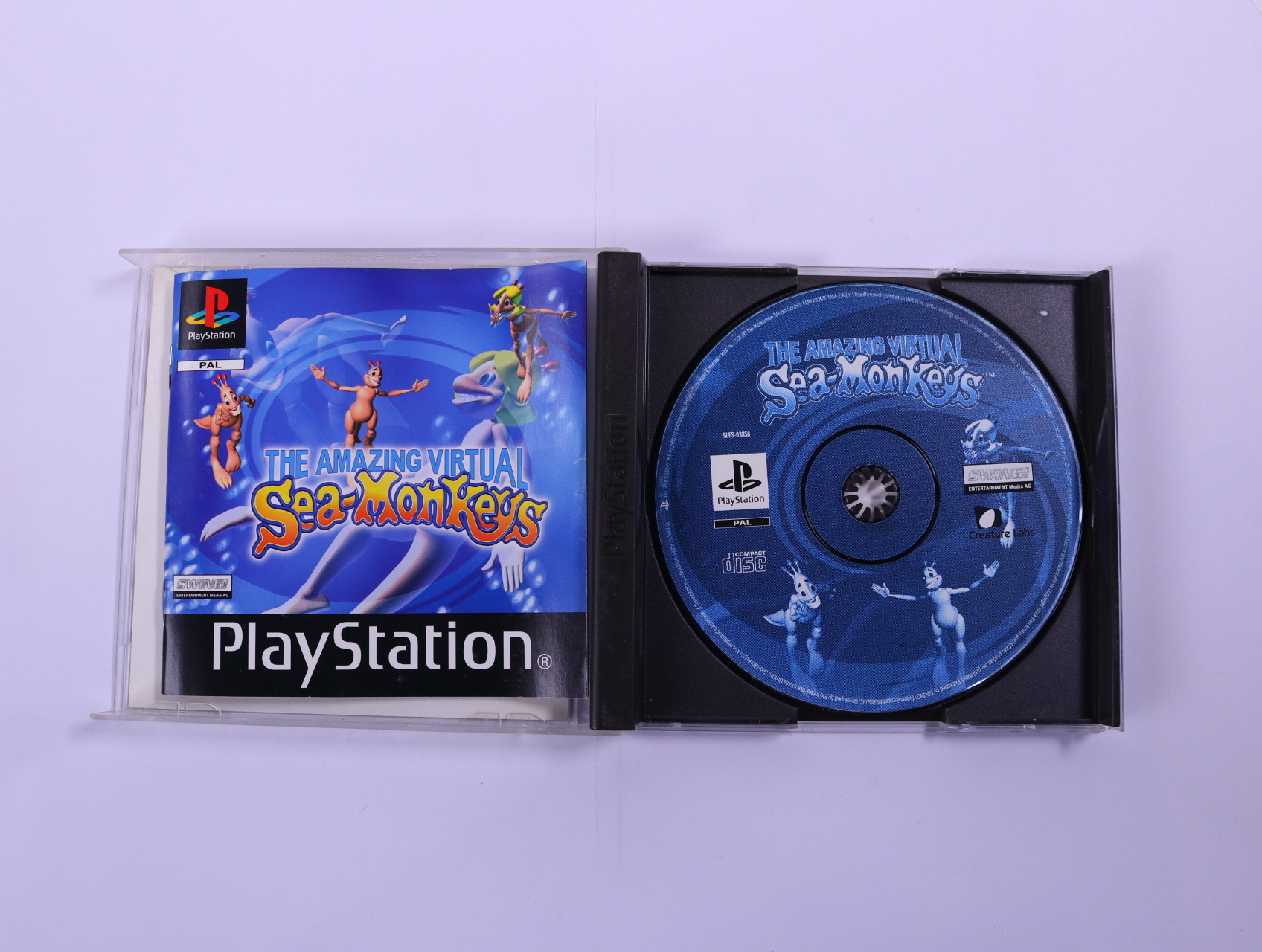 PlayStation 1 - The Amazing Virtual Sea Monkeys - productfoto 3