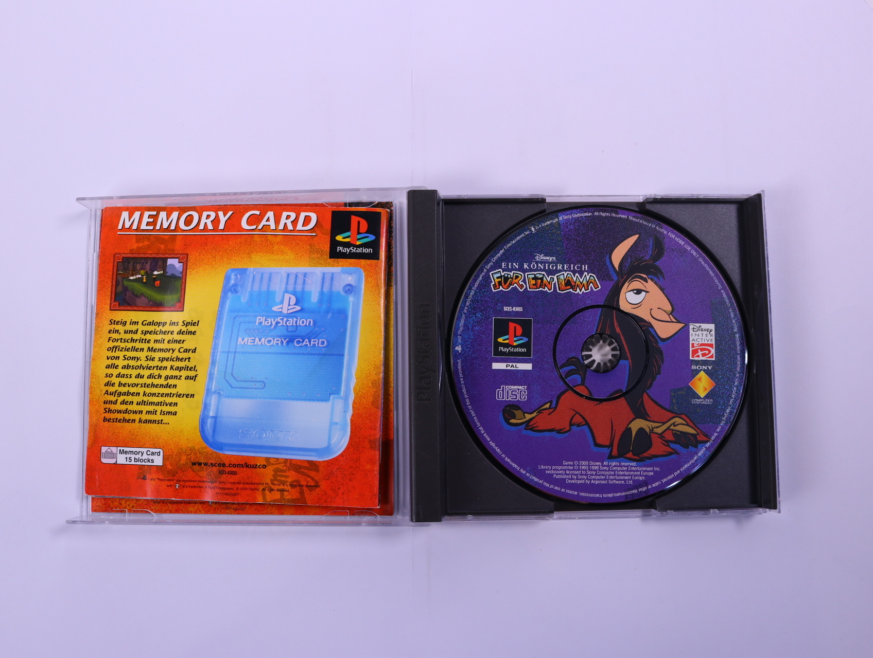 PlayStation 1 - Ein Königreich für ein Lama - productfoto 3