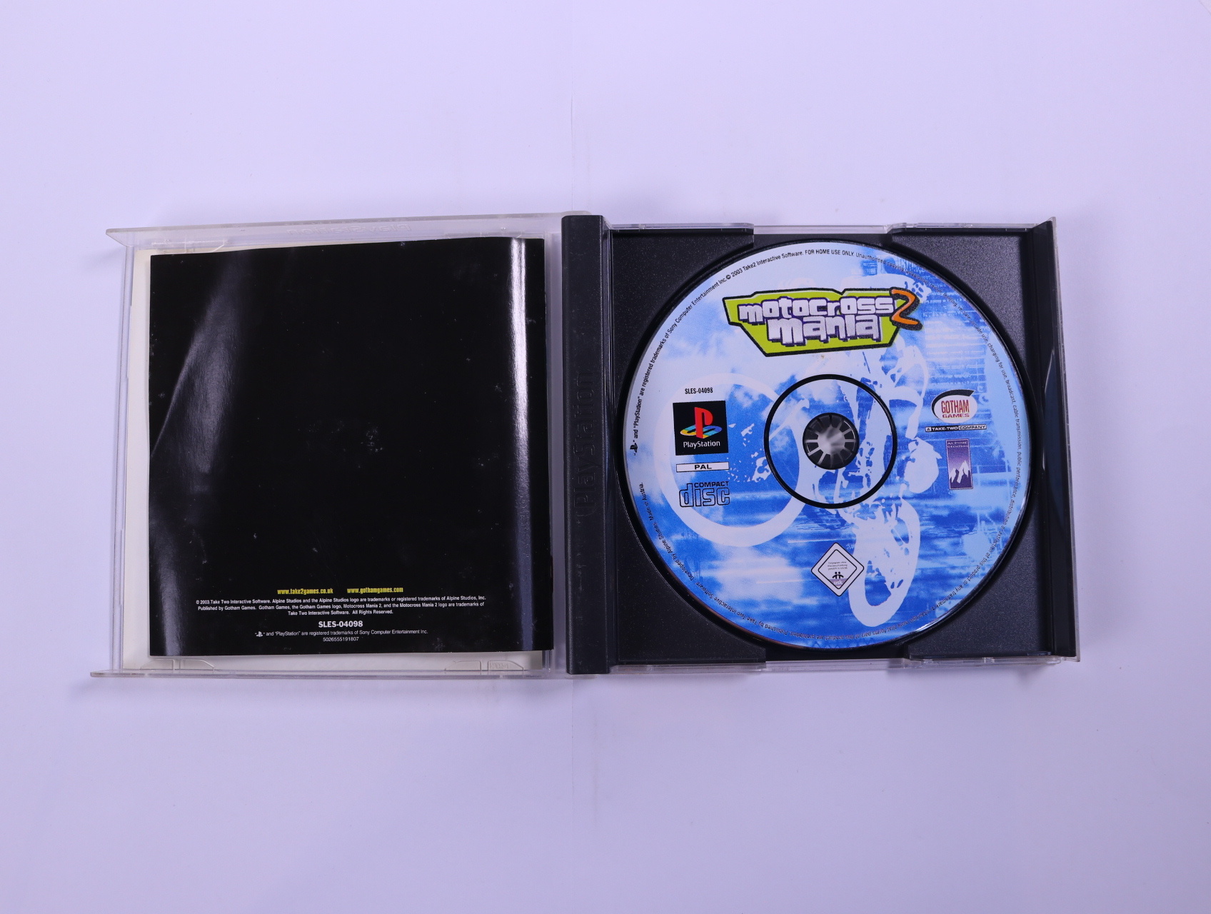 PlayStation 1 - Motocross Mania 2 - Gotham Games - productfoto 3