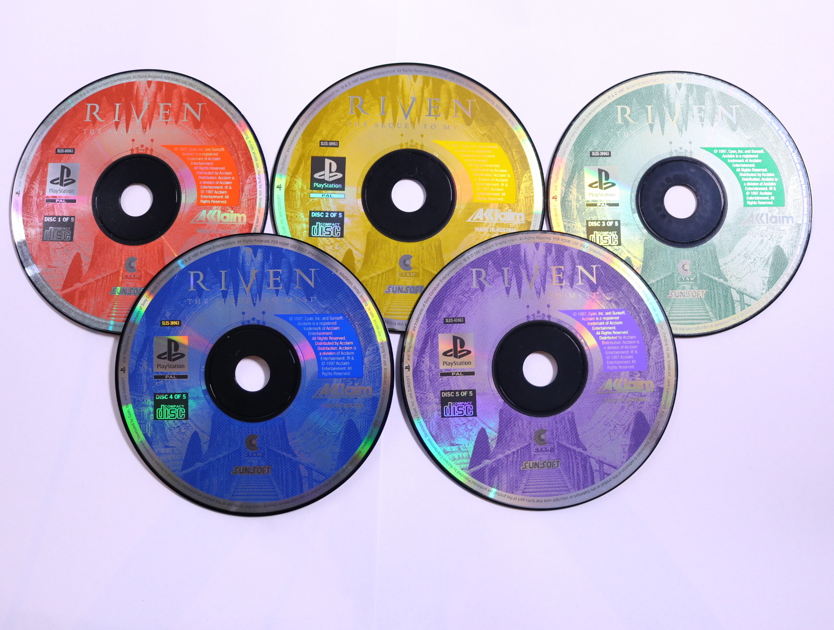 PlayStation 1 - Riven: The Sequel to Myst [All Disc] [Geen Boekje] - Cyan Worlds - productfoto 2