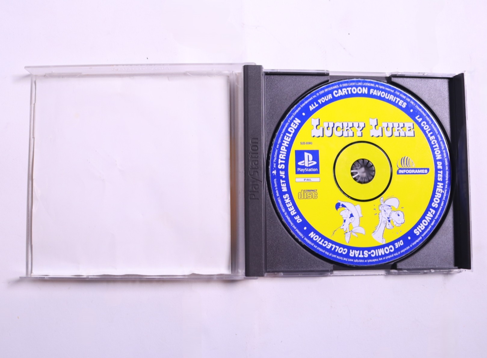 PlayStation 1 - Lucky Luke (Nederlands) - productfoto 2
