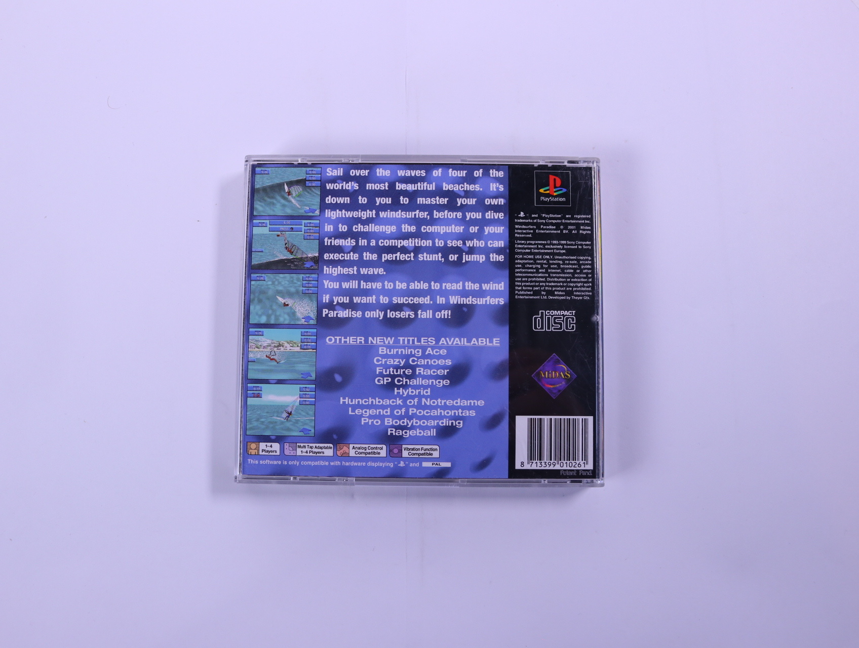 PlayStation 1 - Wind Surfers Paradise - productfoto 2