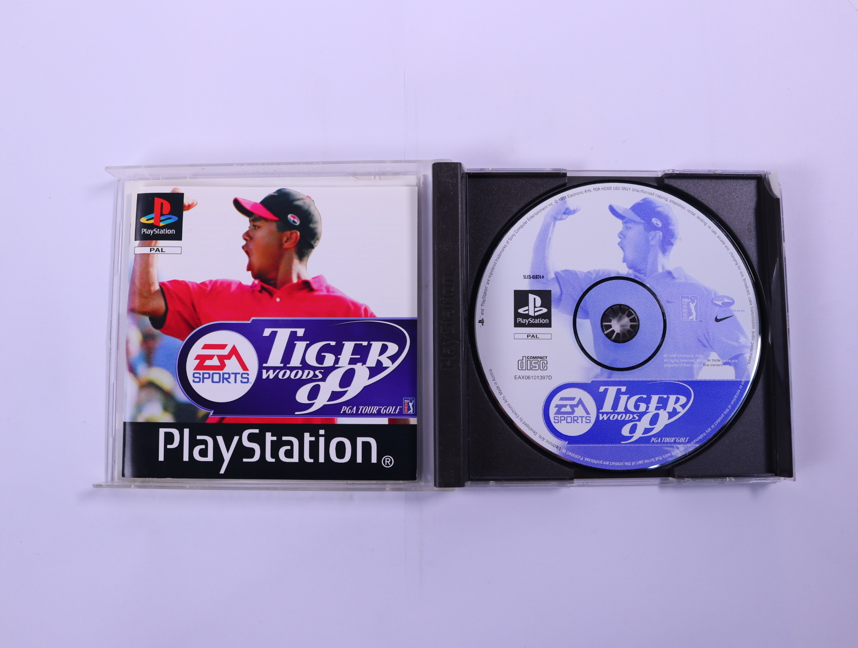 PlayStation 1 - Tiger Woods 99 - productfoto 3