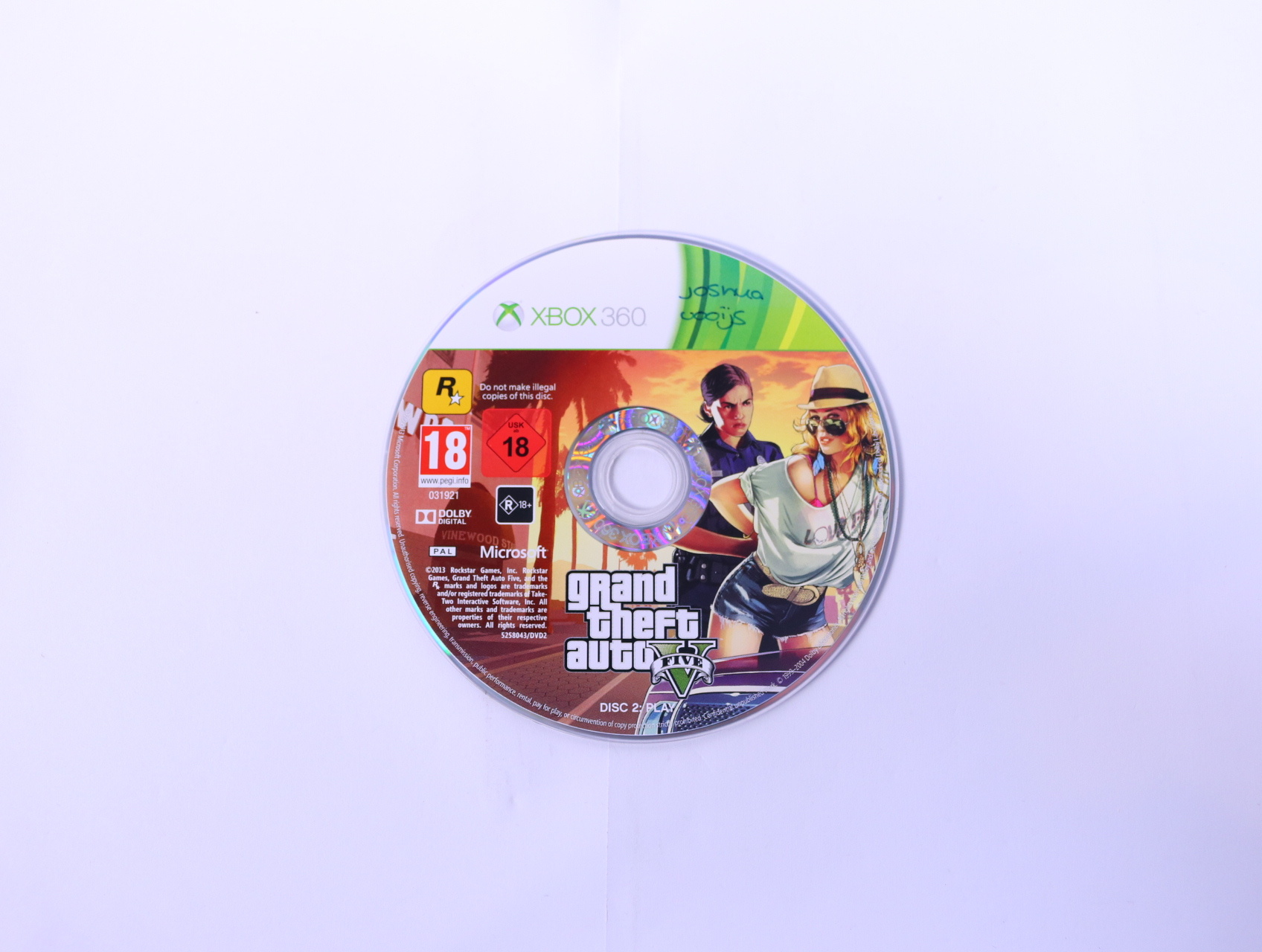 Xbox 360 - Grand Theft Auto V [Geen Hoesje]