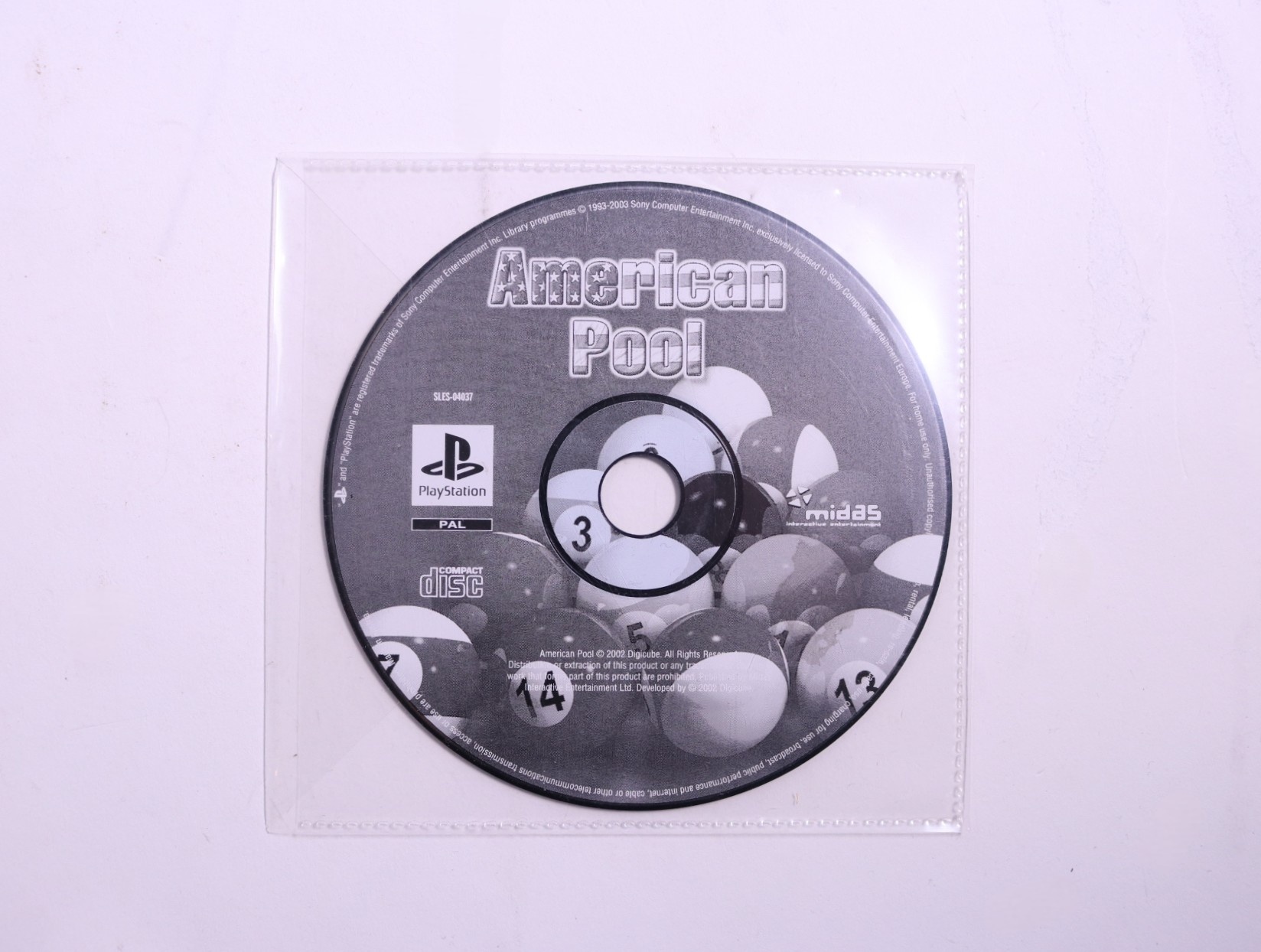 PlayStation 1 - American Pool [Geen Hoesje]