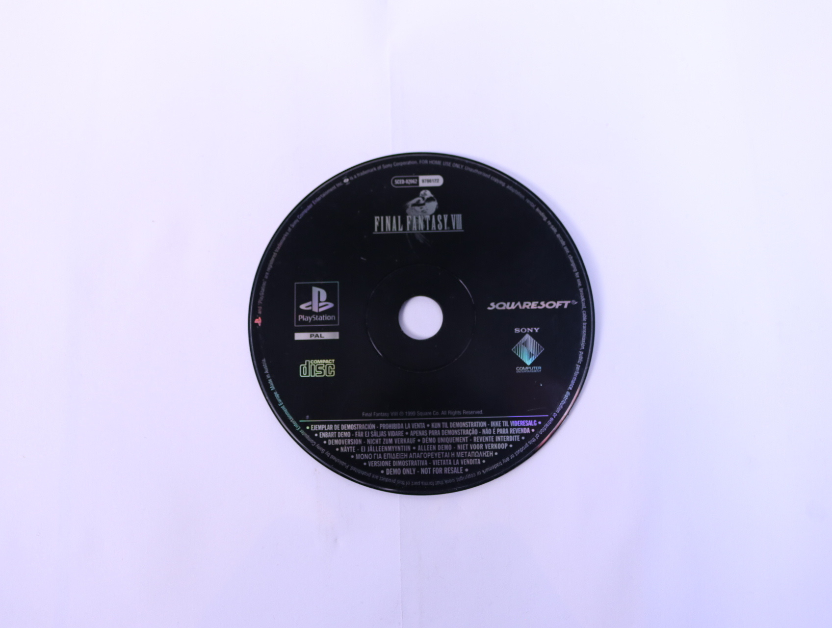 PlayStation 1 - Final Fantasy VIII Demo [Geen Hoesje]