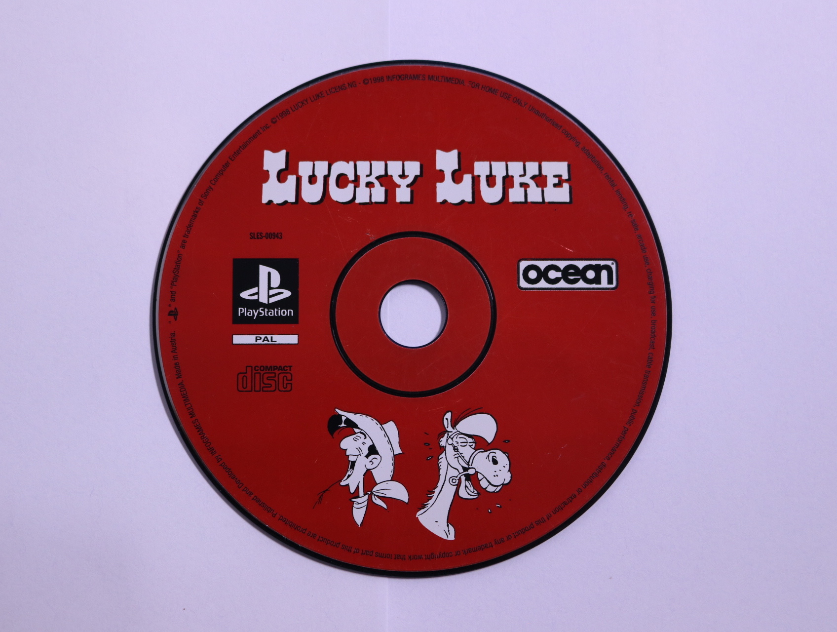 PlayStation 1 - Lucky Luke [Geen Hoesje]
