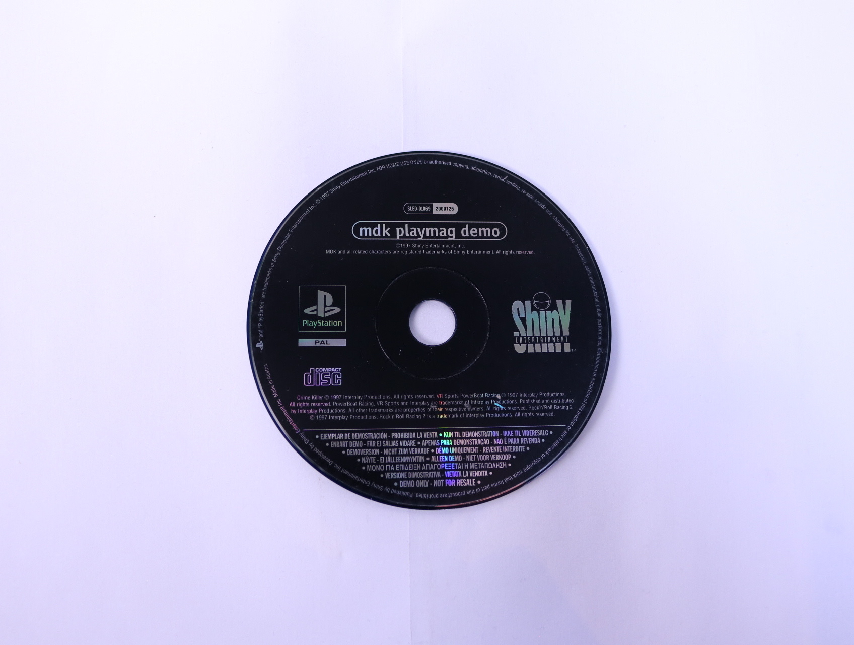 PlayStation 1 - MDK Playmag Demo [Geen Hoesje]