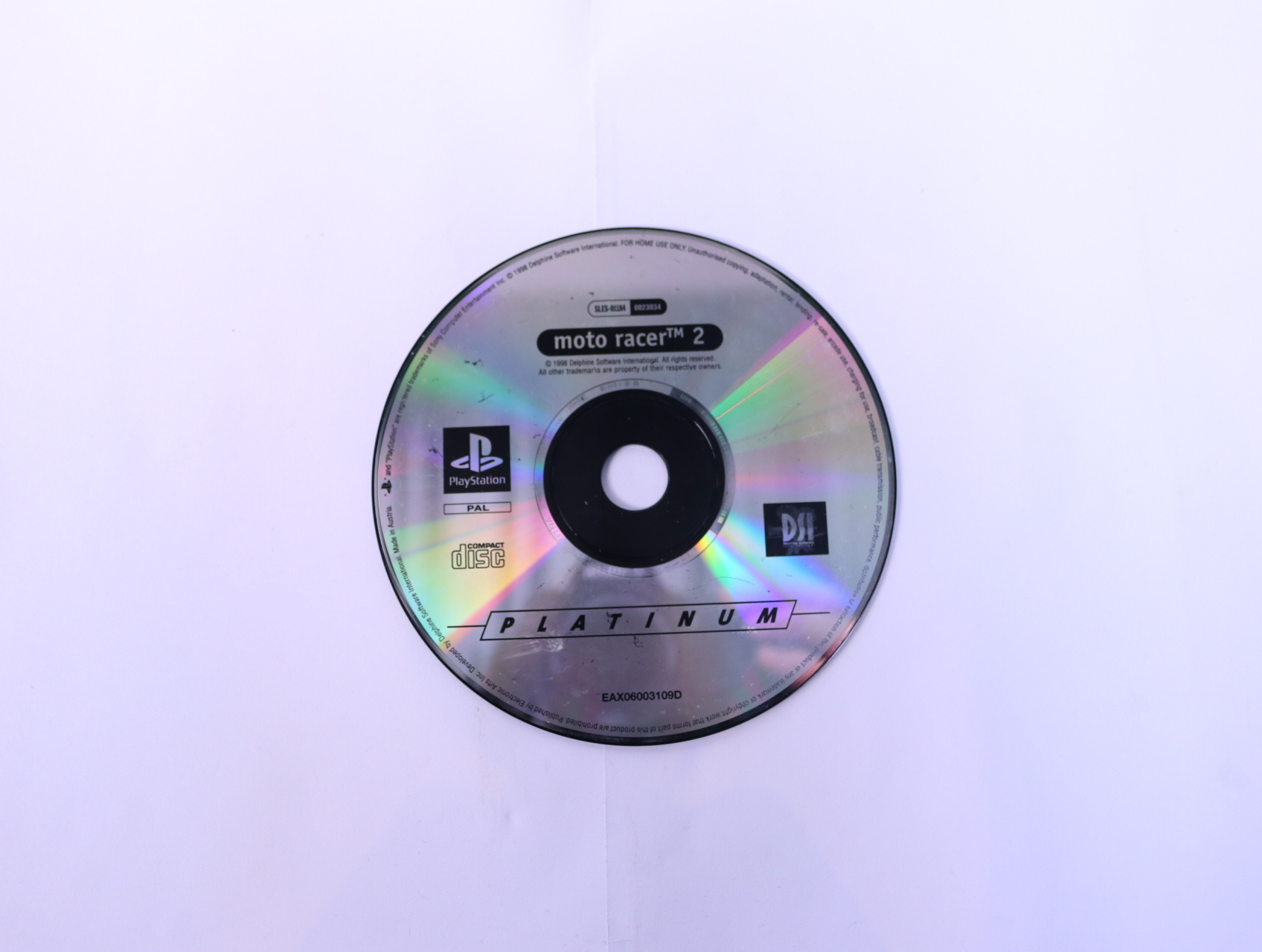 PlayStation 1 - Moto Racer 2 [Platinum] [Geen Hoesje]