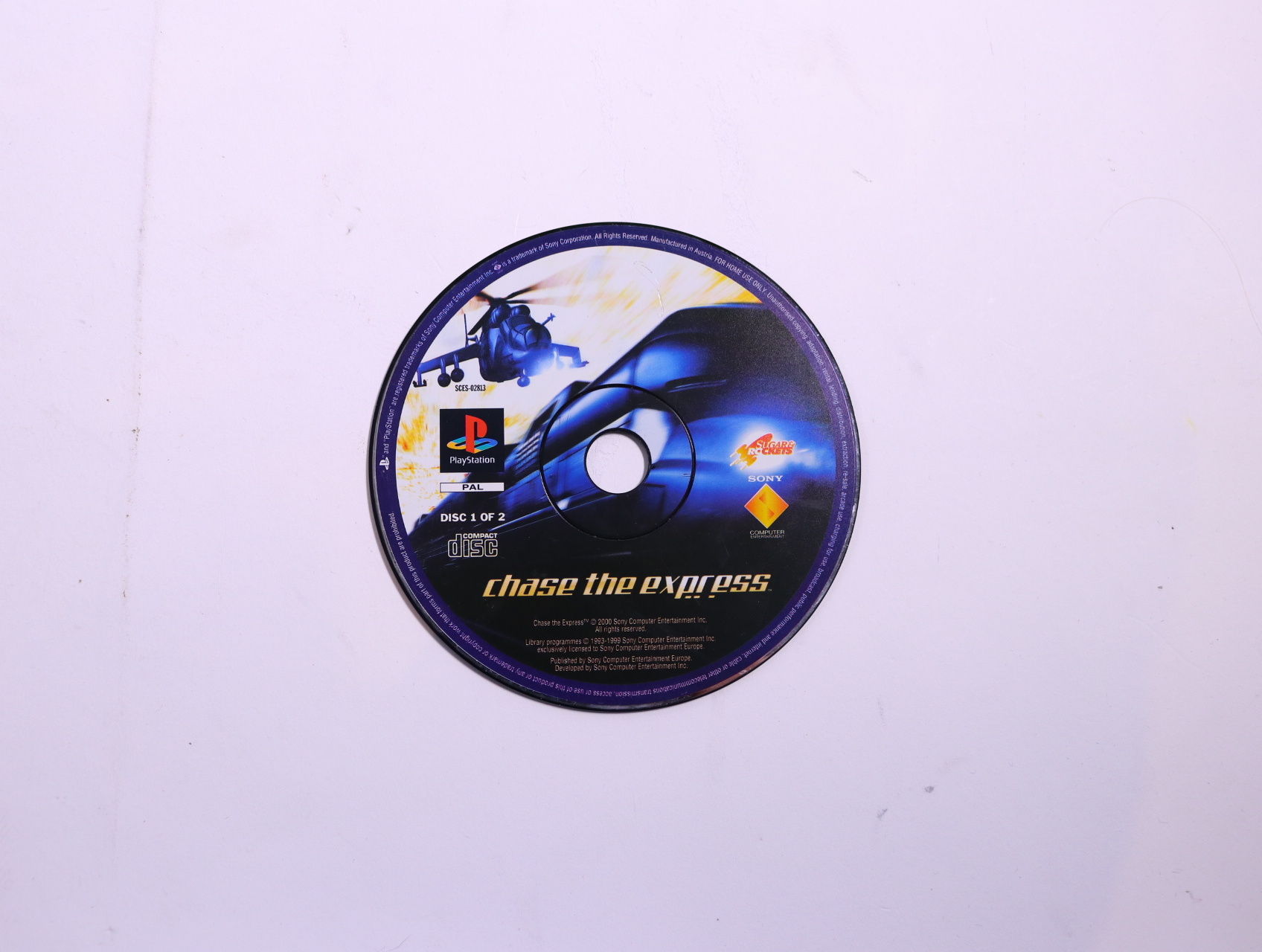 PlayStation 1 - Chase the Express [Geen Hoesje] - productfoto 2