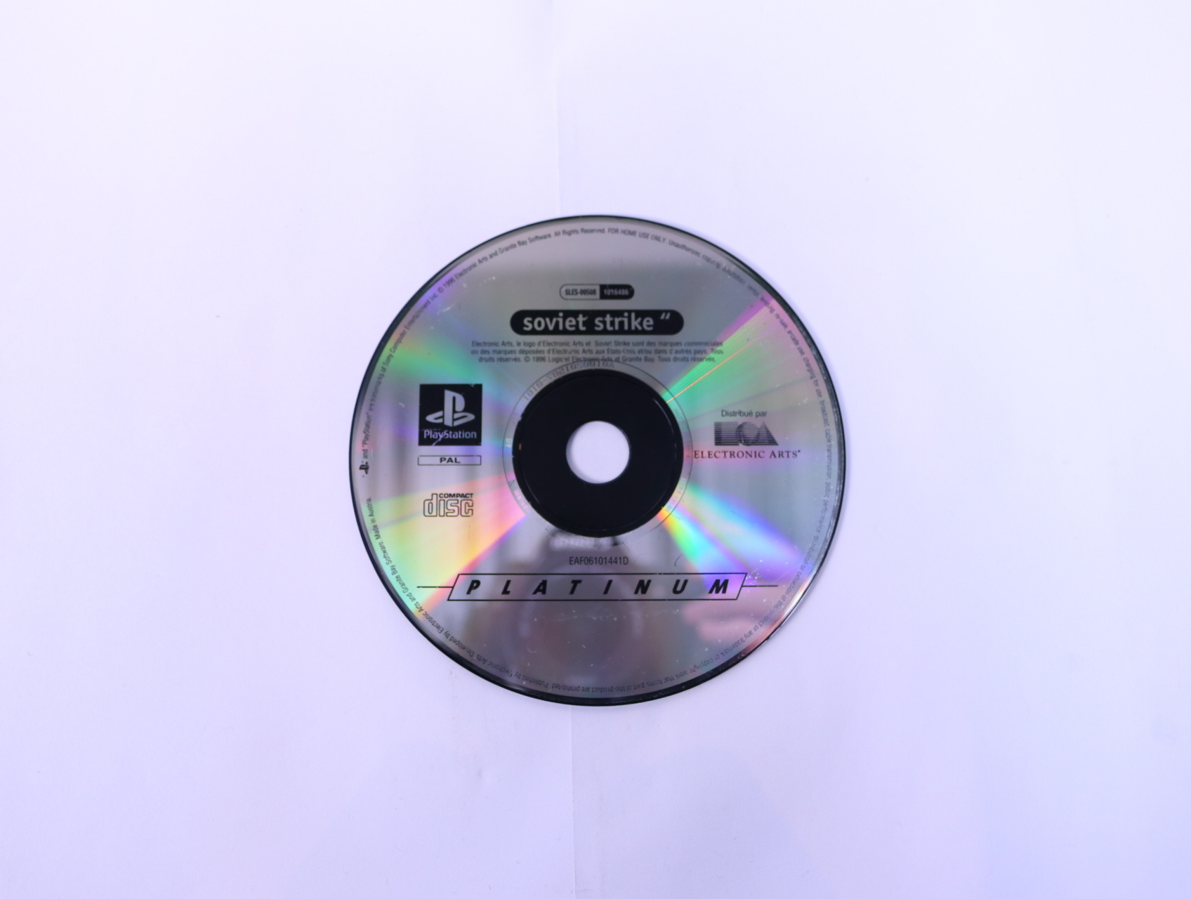 PlayStation 1 - Soviet Strike [Platinum] [Geen Hoesje]