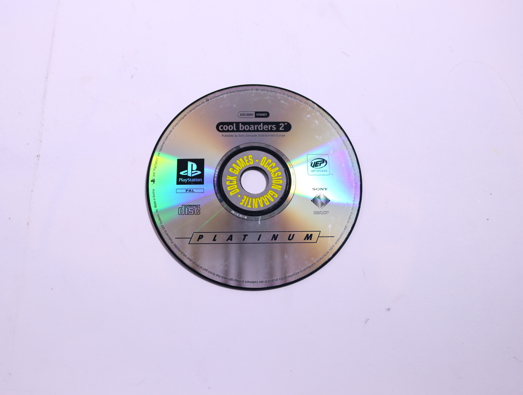 PlayStation 1 - Cool Boarders 2 [Platinum] [Geen Hoesje]