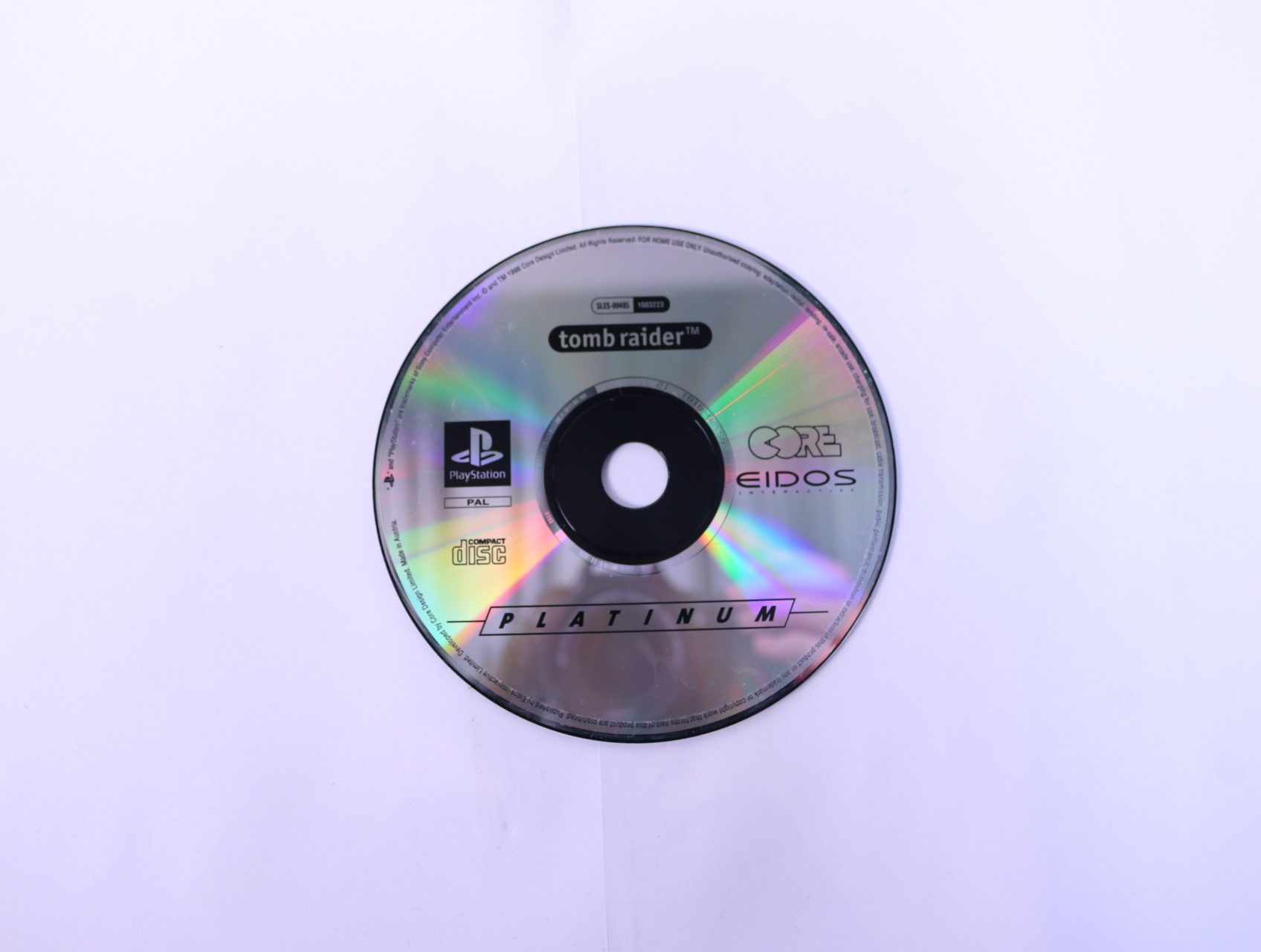 PlayStation 1 - Tomb Raider [Platinum Hits] [Geen Hoesje]