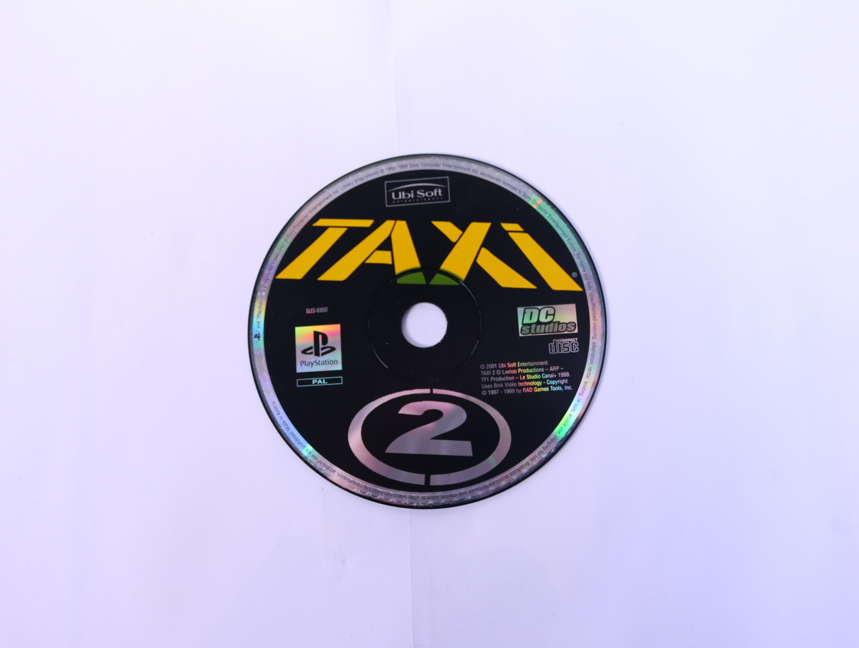 PlayStation 1 - Taxi 2 [Geen Hoesje]