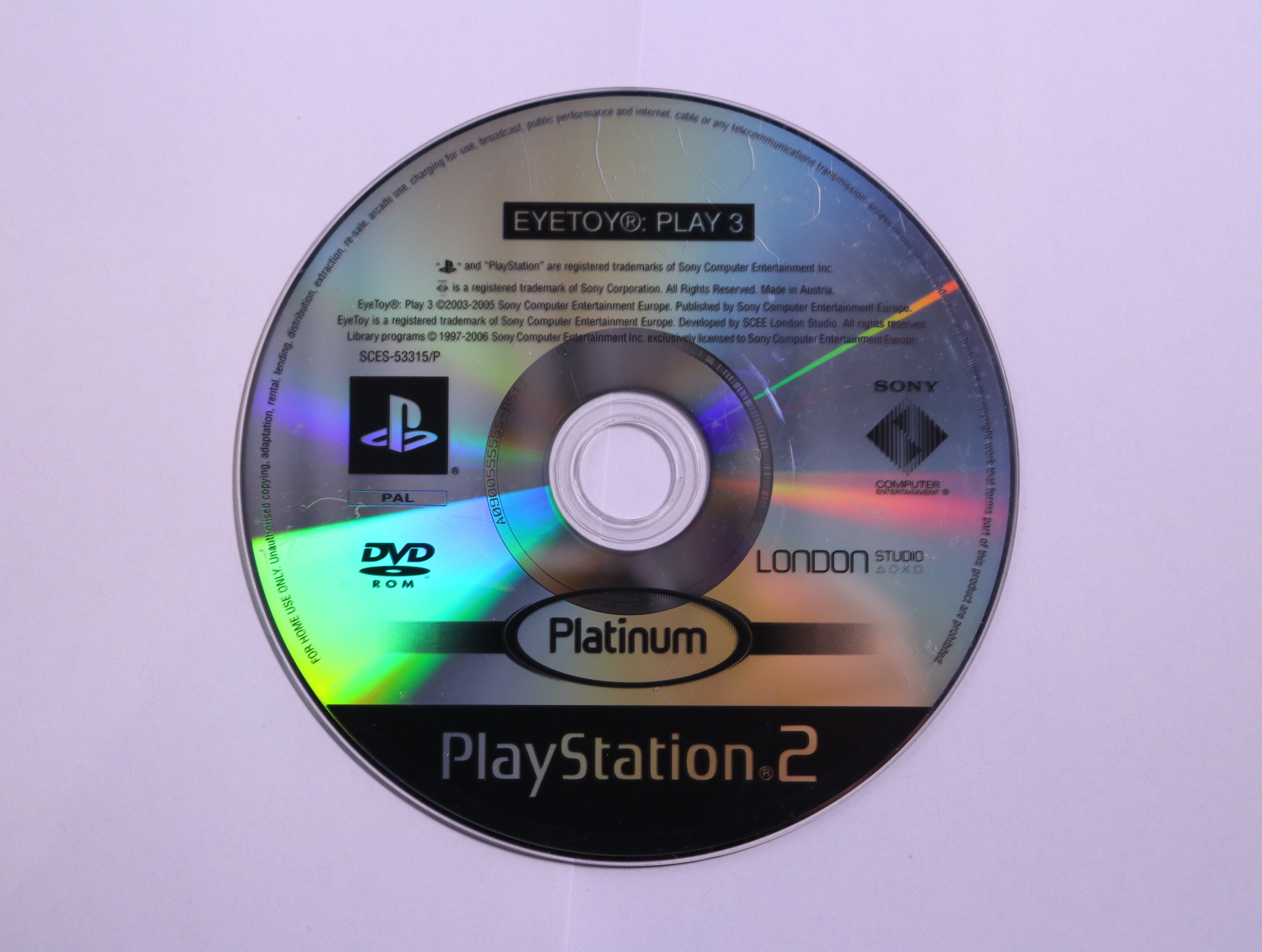 PlayStation 2 - EyeToy: Play 3 [Geen Hoesje]