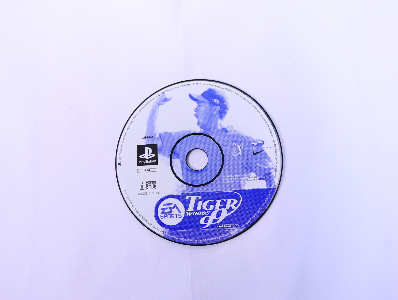 PlayStation 1 - Tiger Woods 99 [Geen Hoesje]