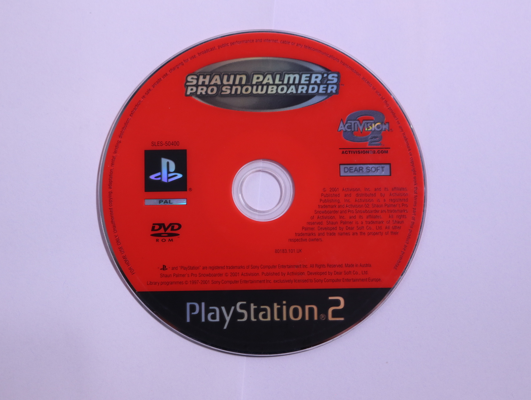 PlayStation 2 - Shaun Palmer's Pro Snowboarder [Geen Hoesje]