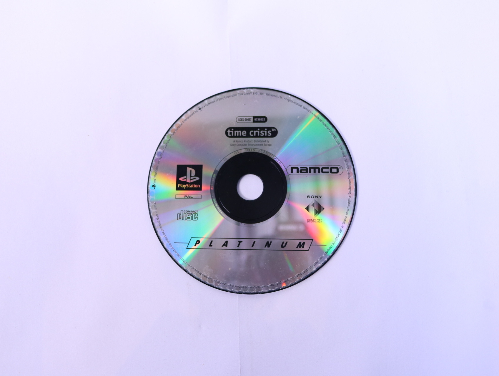 PlayStation 1 - Time Crisis [Platinum] [Geen Hoesje]