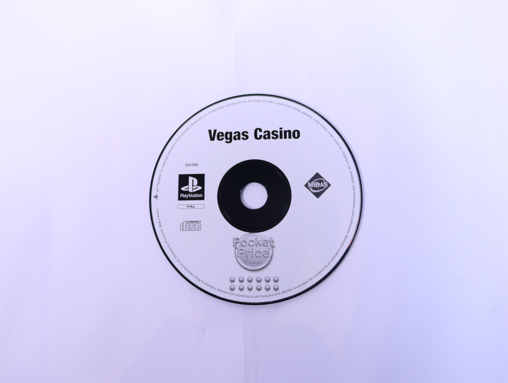 PlayStation 1 - Vegas Casino [Geen Hoesje]