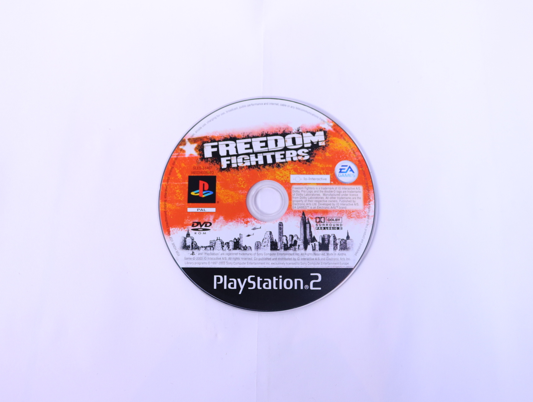 PlayStation 2 - Freedom Fighters [Geen Hoesje]