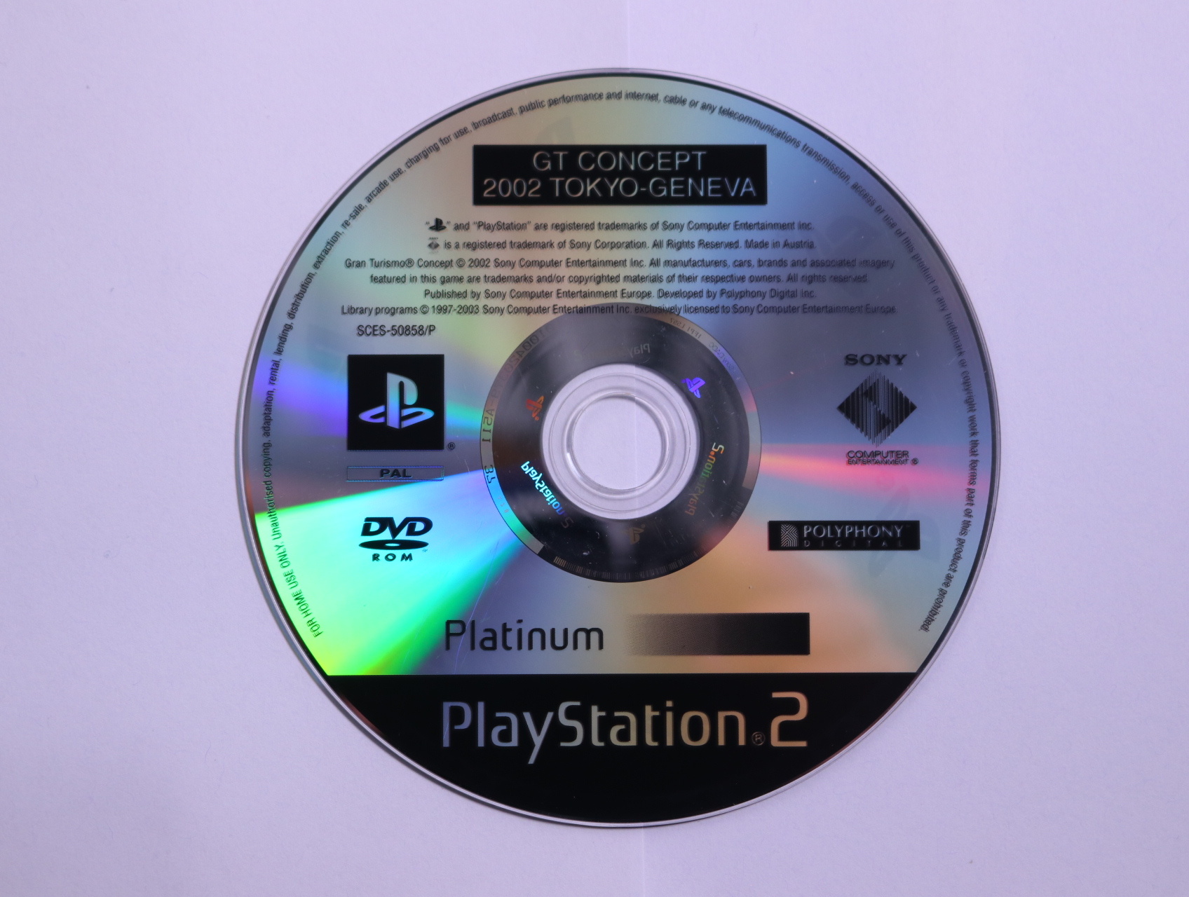 PlayStation 2 - GT Concept 2002 [Platinum] [Geen Hoesje]