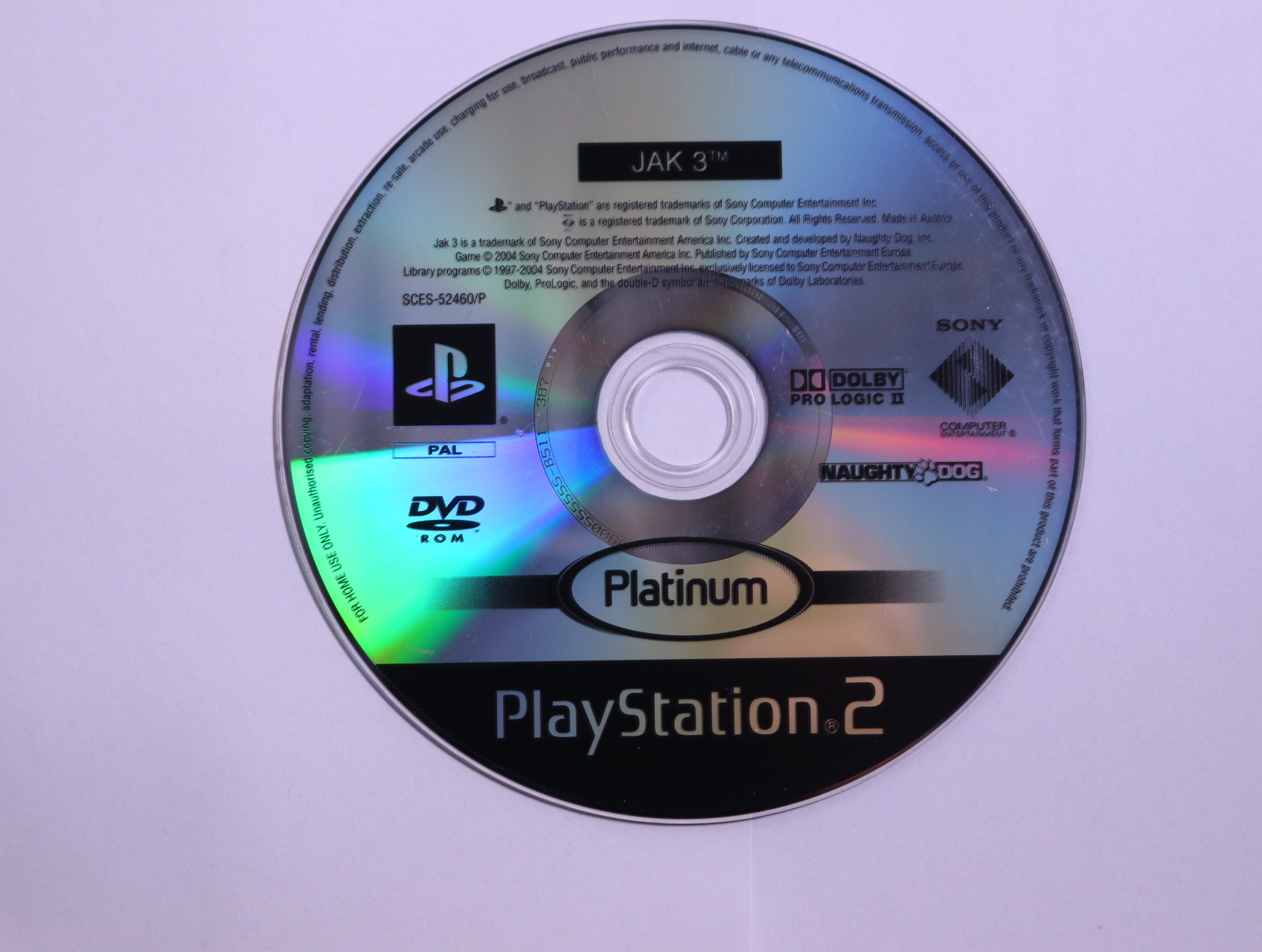 PlayStation 2 - Jak 3 [Platinum] [Geen Hoesje]